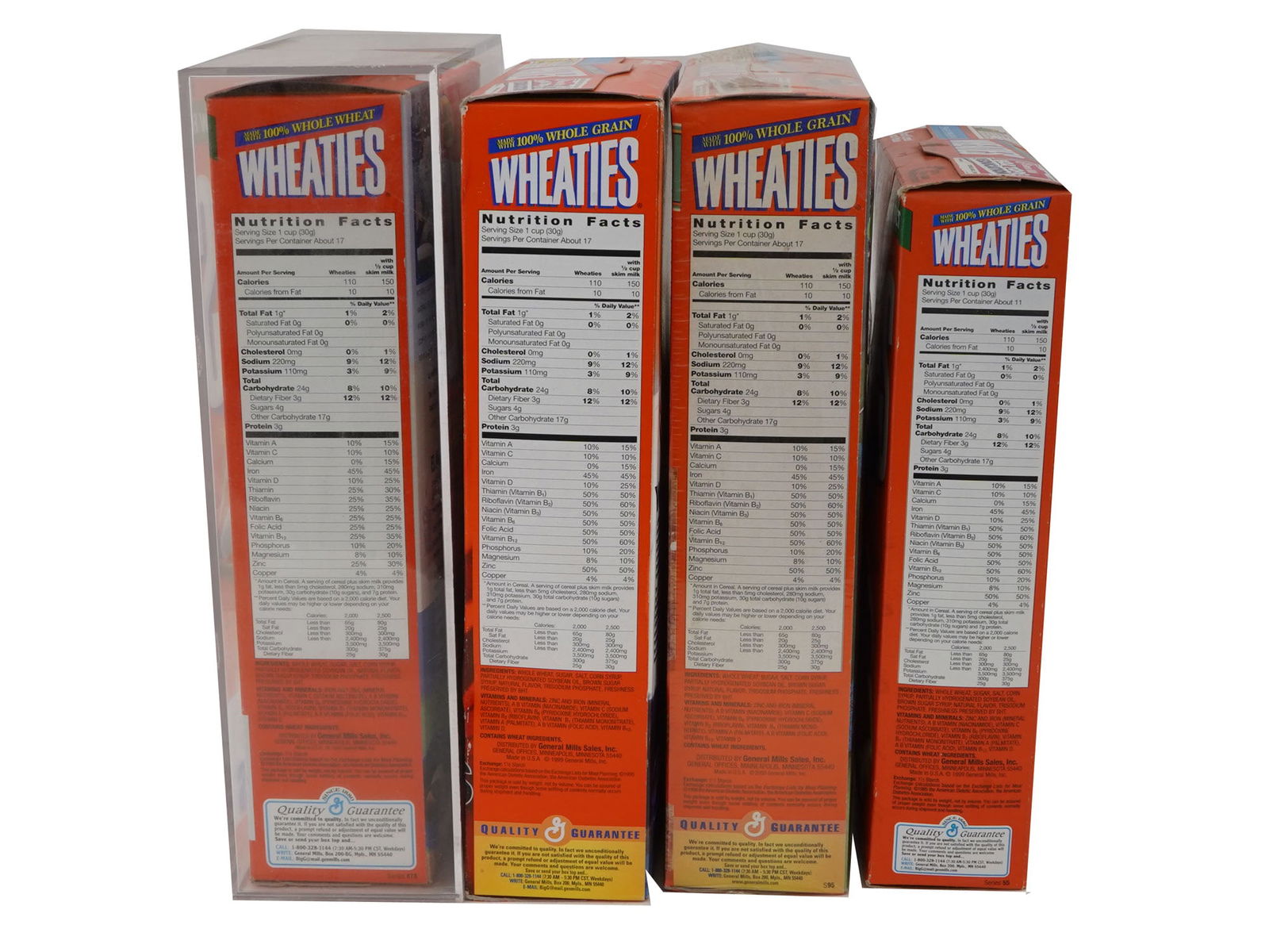 4 WHEATIES BOXES FEATURING SEALED BOXES - 3