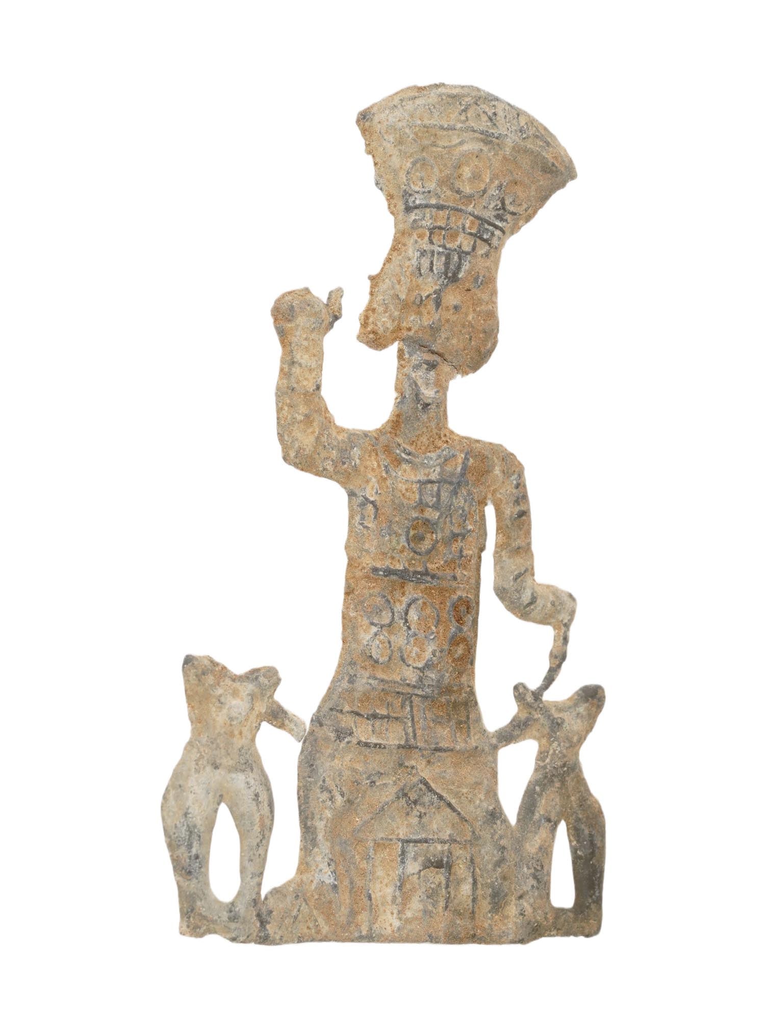 ANCIENT ROMAN VOTIVE PLAQUE JUPITER HELIOPOLITANUS (1 of 2)