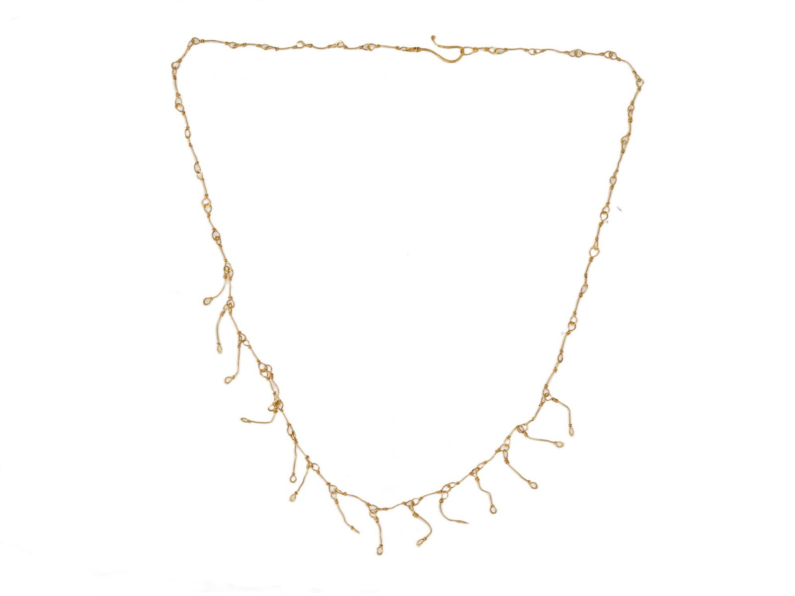 ANCIENT ROMAN GOLD NECKLACE 100 TO 300 AD (1 of 5)