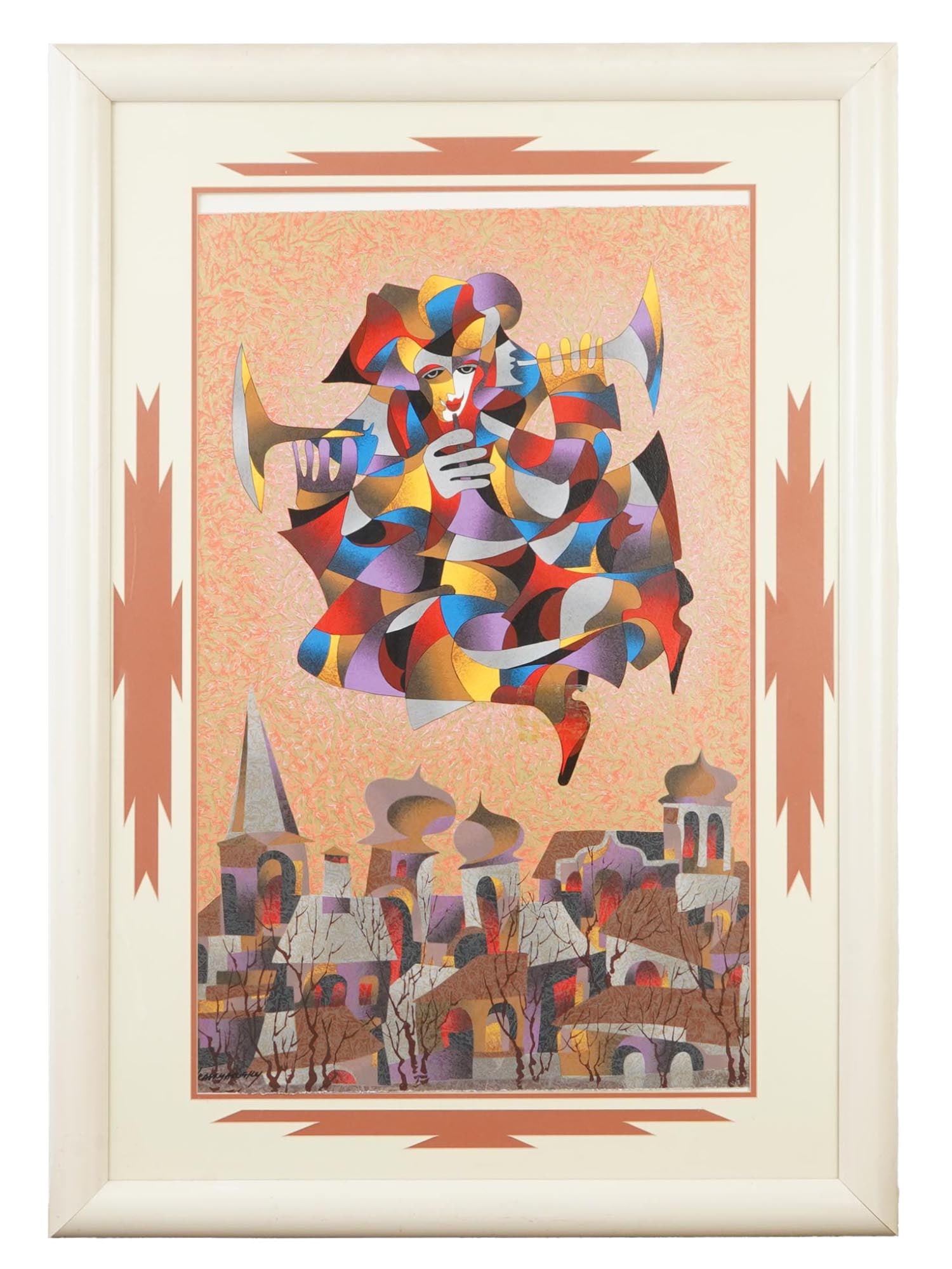 ANATOLE KRASNYANSKY UKRAINIAN ARTIST PROOF SERIGRAPH (1 of 7)