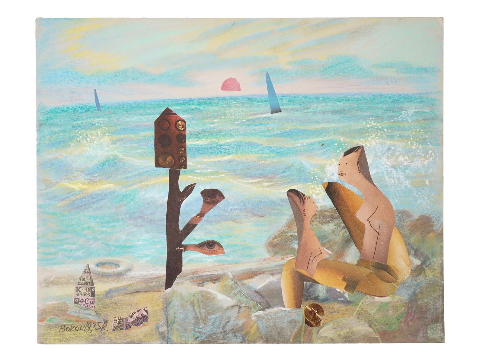 COLLAGE MIXED MEDIA ARTWORK BY KONSTANTIN BOKOV (1 of 5)