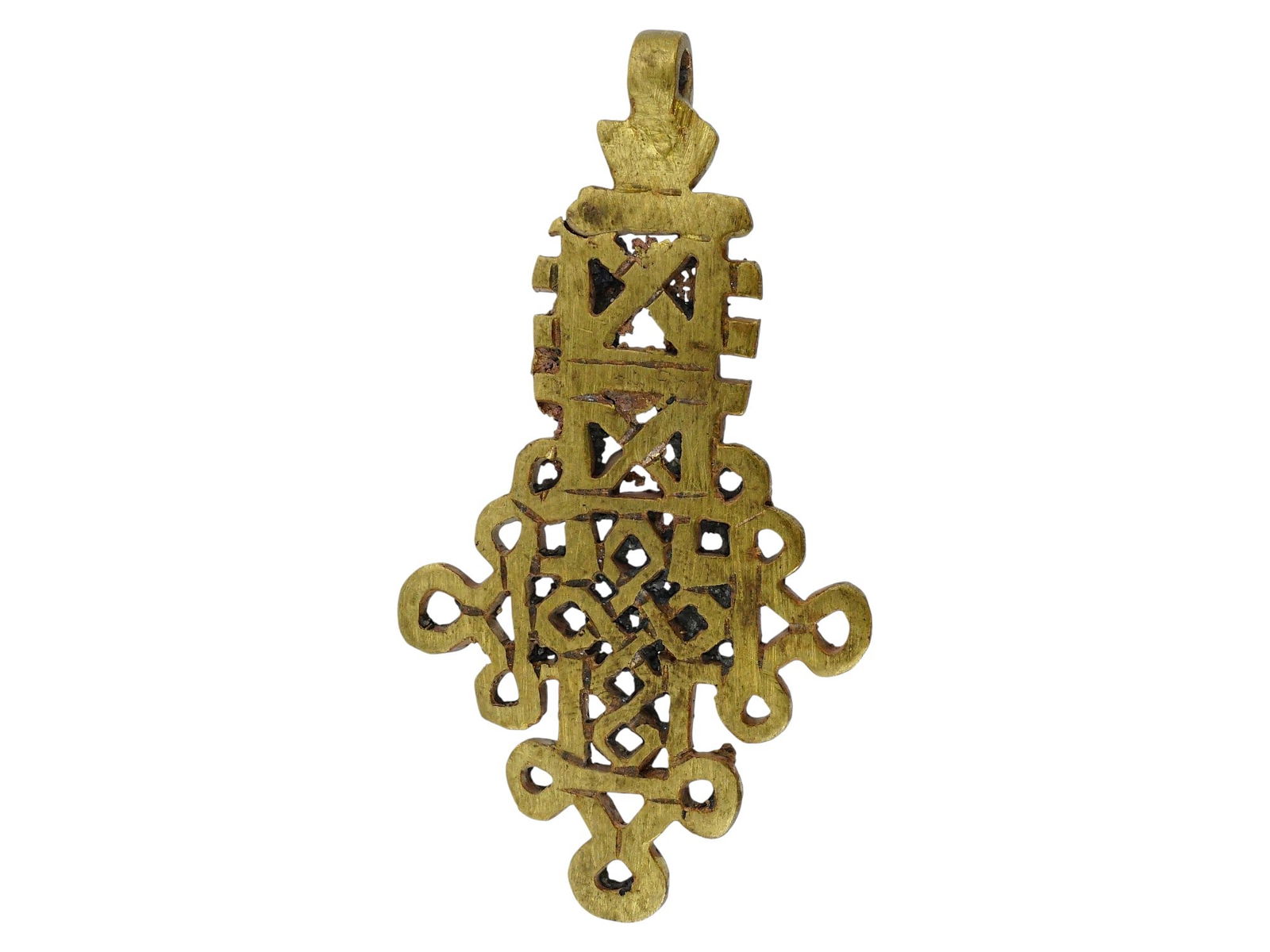 ETHIOPIAN COPTIC HAND CRAFTED CROSS PENDANT (1 of 9)