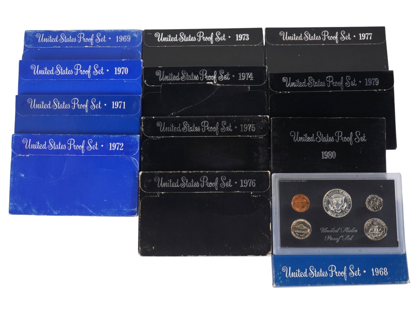 COLLECTION OF UNITED STATES PROOF SETS OF COINS (1 of 3)