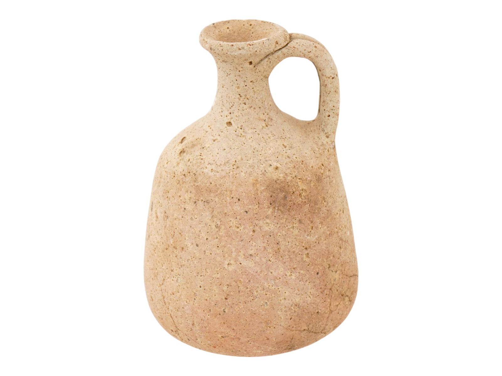 ANCIENT IRON AGE TERRACOTTA JUG CA 1000 TO 800 BC (1 of 6)