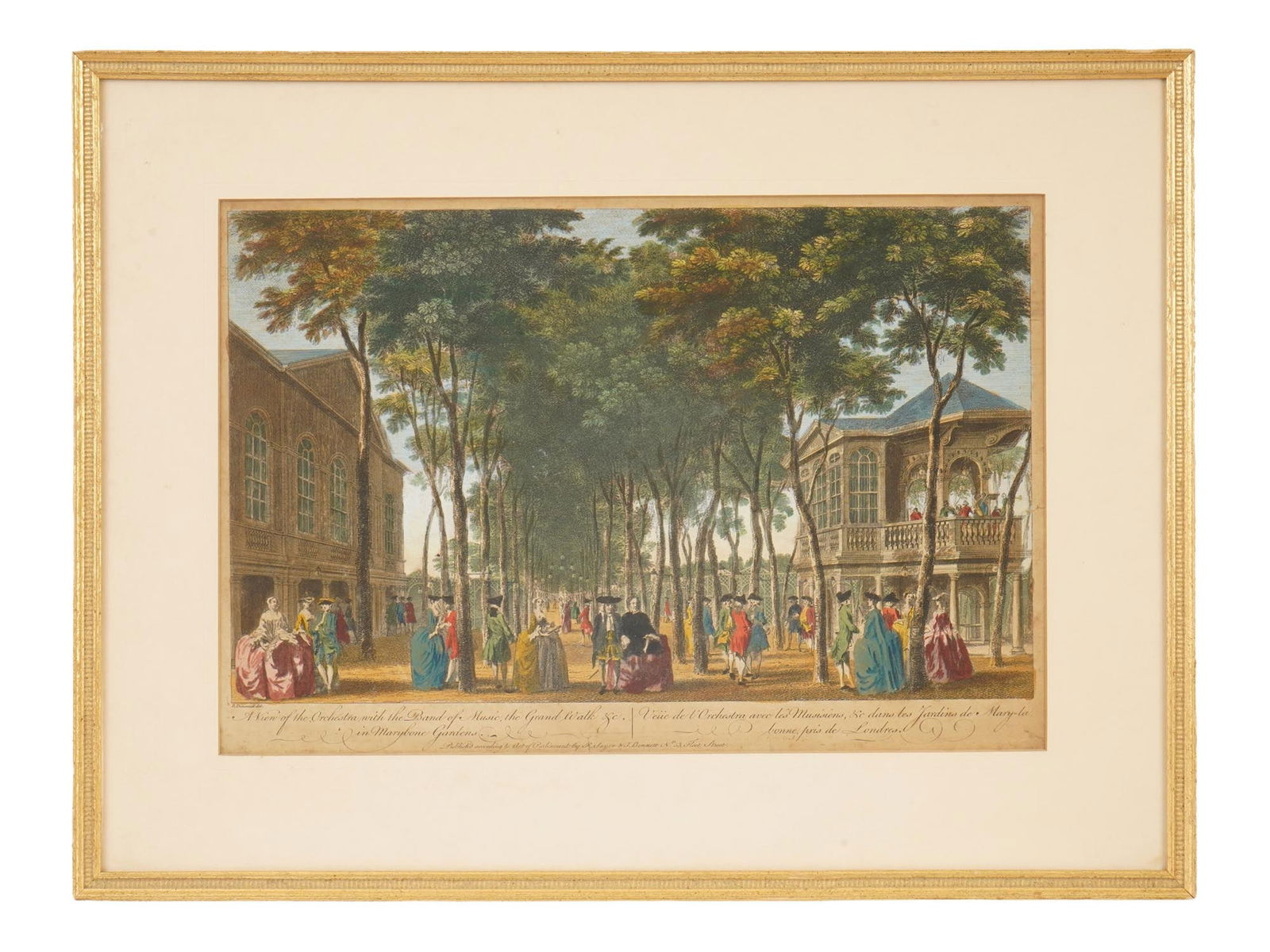 BRITISH HAND COLORED ENGRAVING AFTER JOHN DONOWELL (1 of 7)