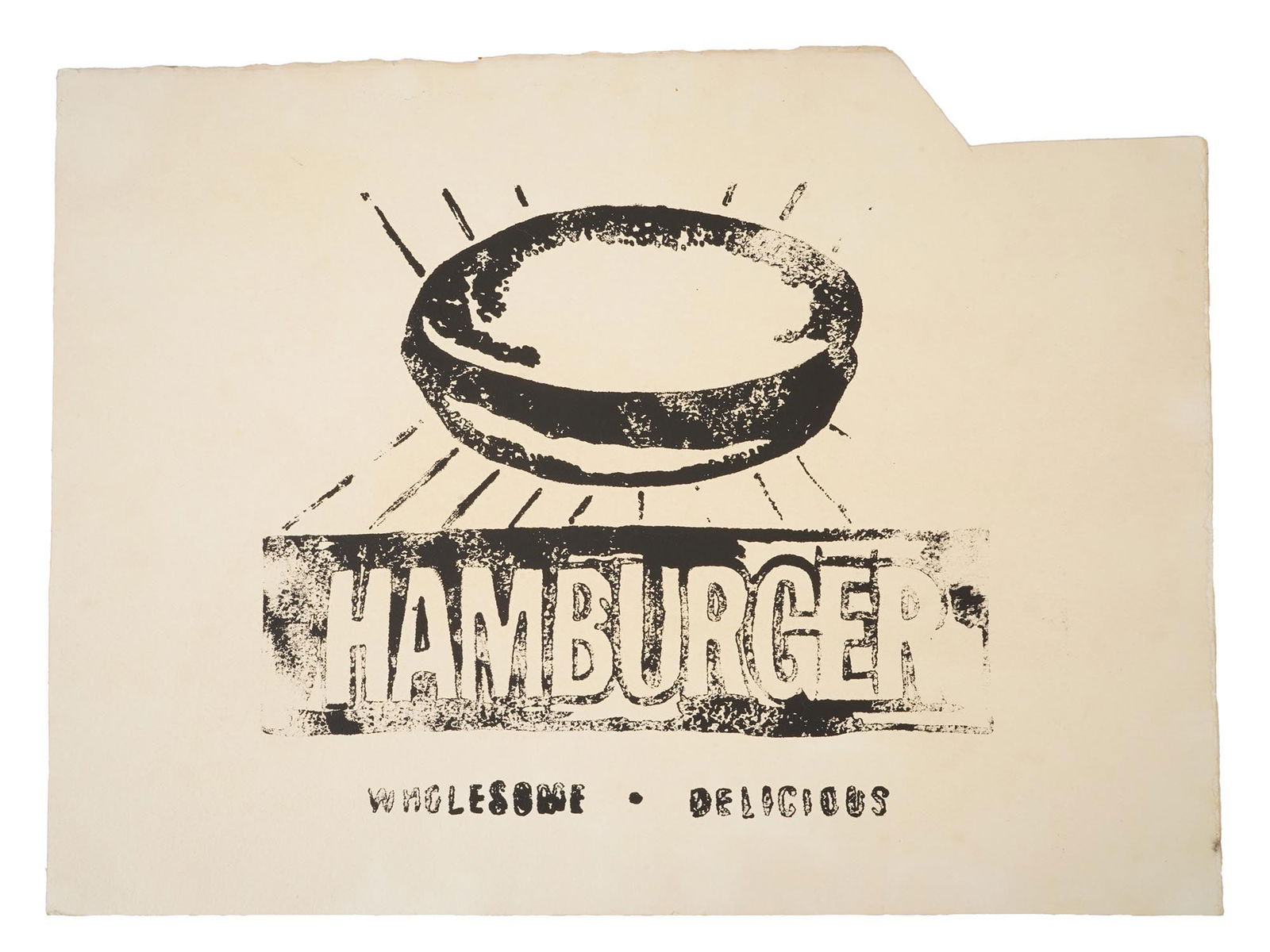 AFTER ANDY WARHOL AMERICAN POP ART STENCIL PRINT (1 of 4)