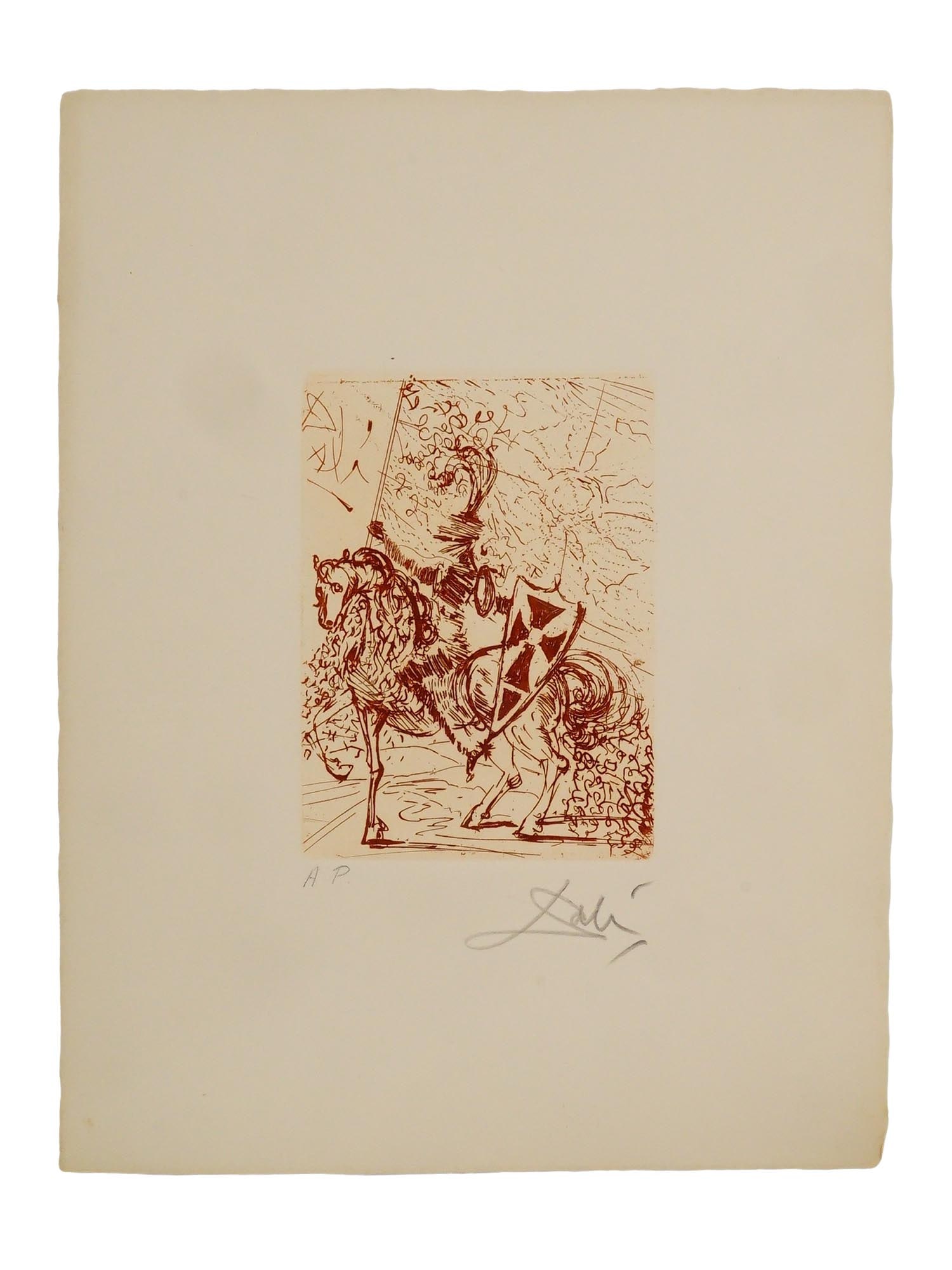 LTD SPANISH ETCHING AFTER SALVADOR DALI SIGNED (1 of 5)