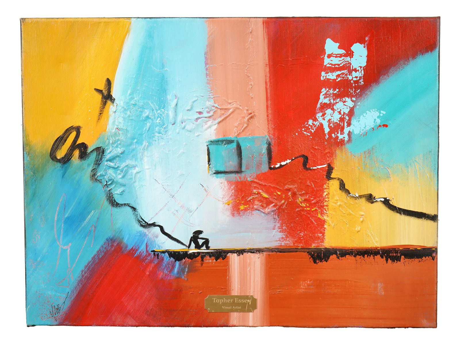 AMERICAN MODERN ABSTRACT PAINTING TOPHER ESSEX 2017 (1 of 5)