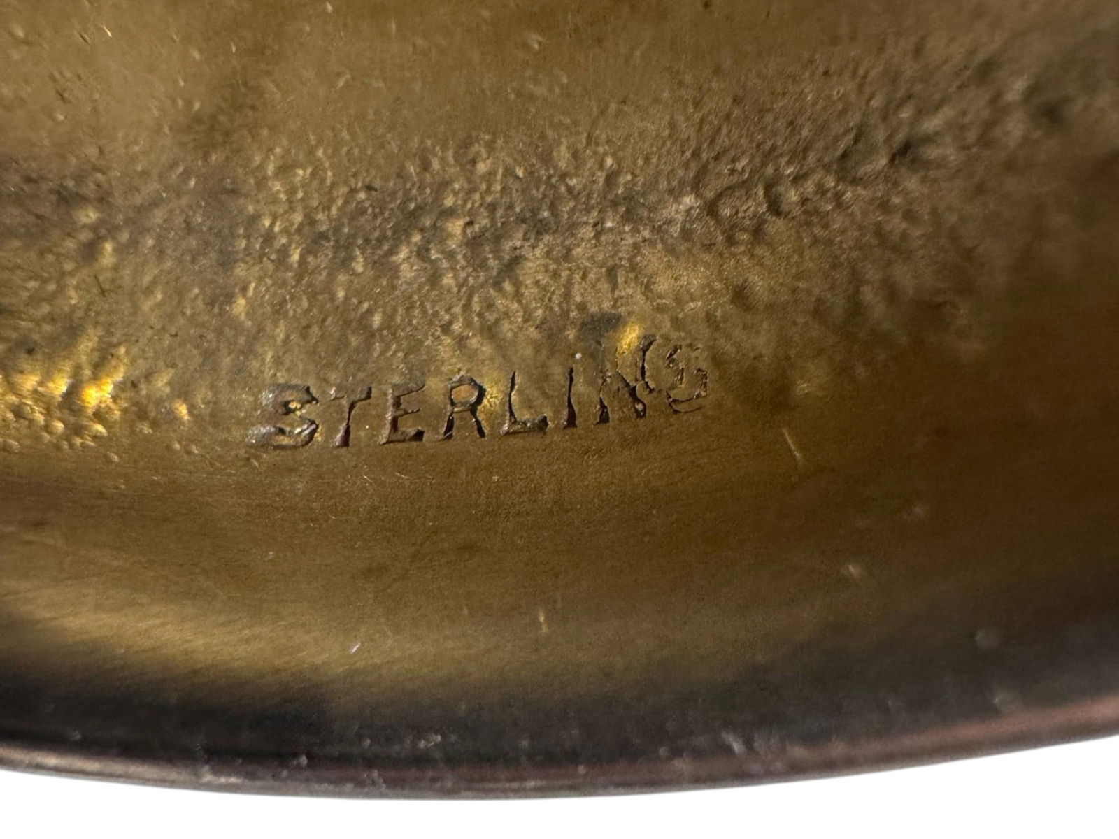 RUSSIAN SILVER FIGURAL TABLE BELL WITH A BUST HANDLE - 11