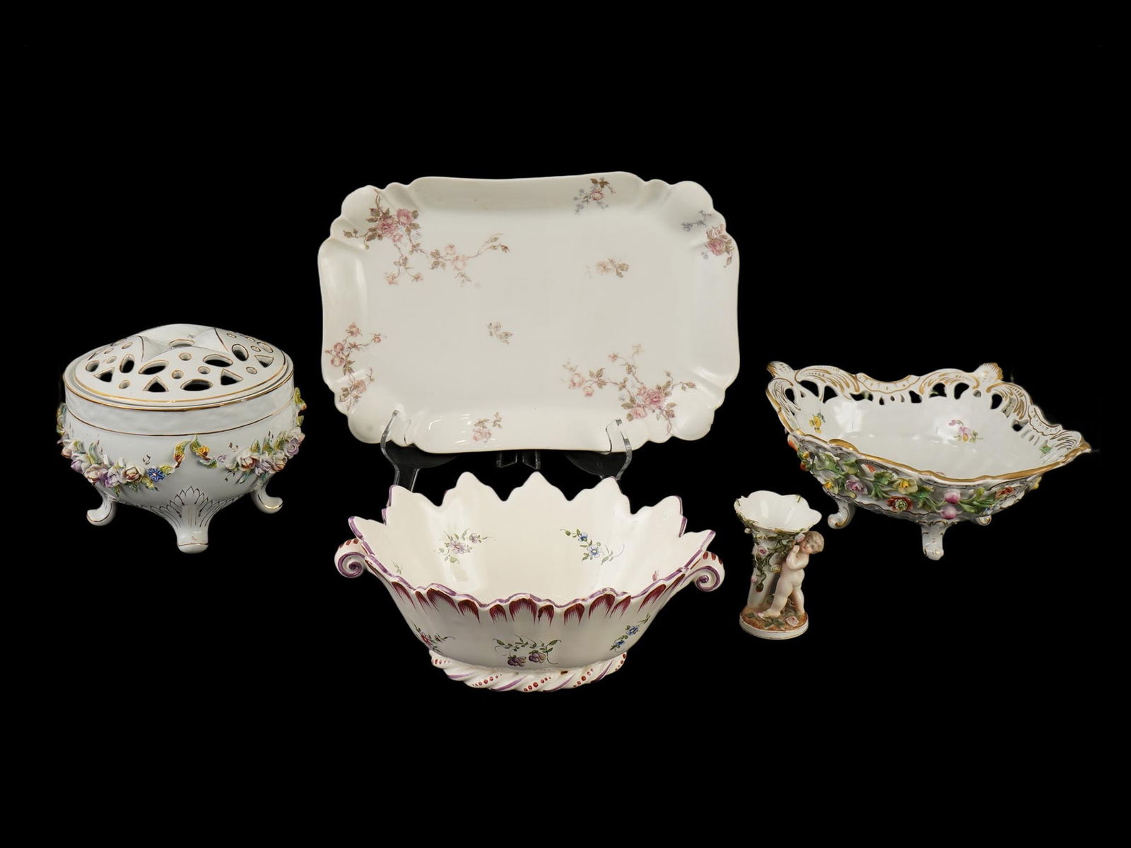 EUROPEAN PORCELAIN CLAMECY DECOR AND HAVILAND WARES (1 of 16)