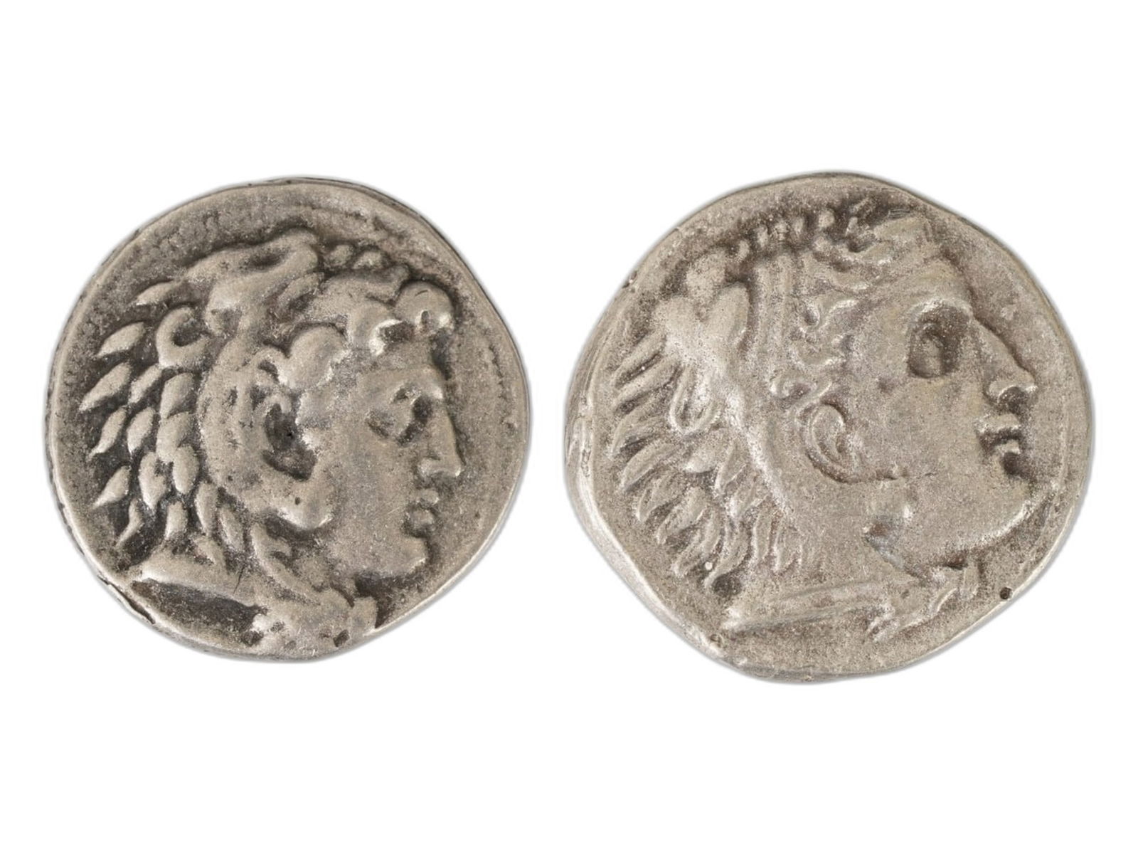 ANCIENT GREEK ALEXANDER THE GREAT TETRADRACHM COINS (1 of 4)
