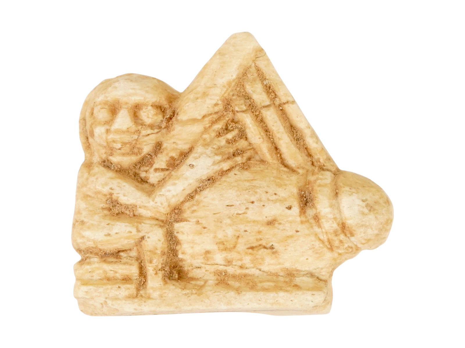 ANCIENT LATE PERIOD EGYPTIAN EROTIC STONE PENDANT (1 of 6)