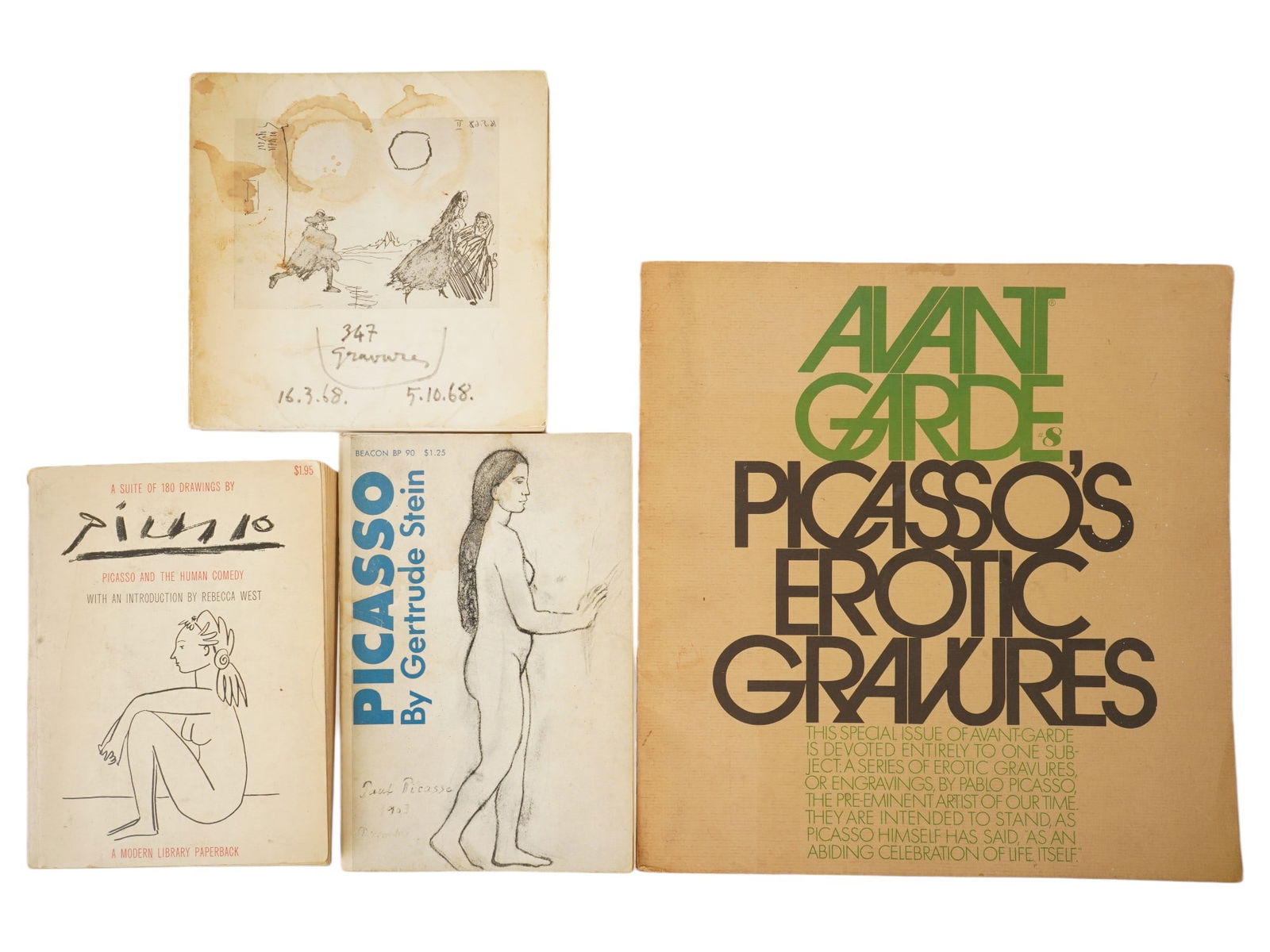 VINTAGE PABLO PICASSO ART BOOKS AND MAGAZINE ISSUE (1 of 7)