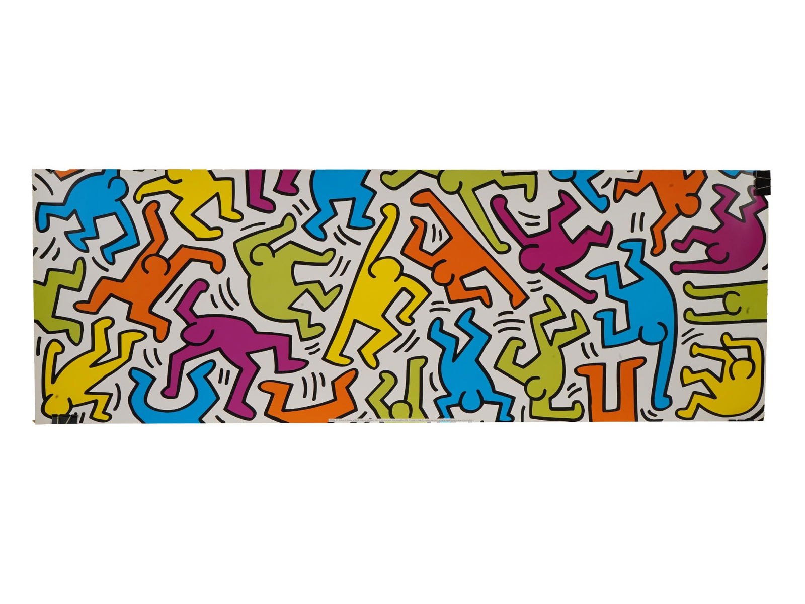 KEITH HARING CONTEMPORARY AMERICAN POP ART POSTER (1 of 4)