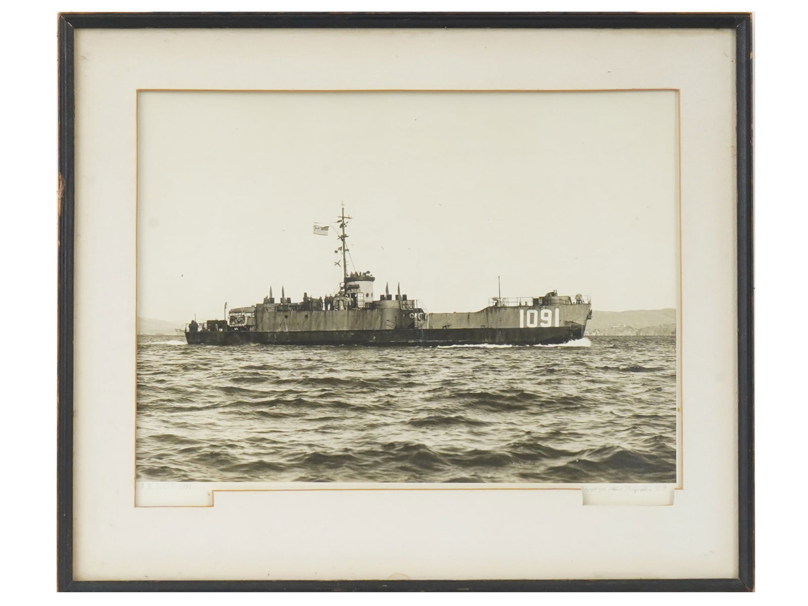 WWII US NAVY LANDING CRAFT SAN FRANCISCO BAY PHOTO (1 of 5)