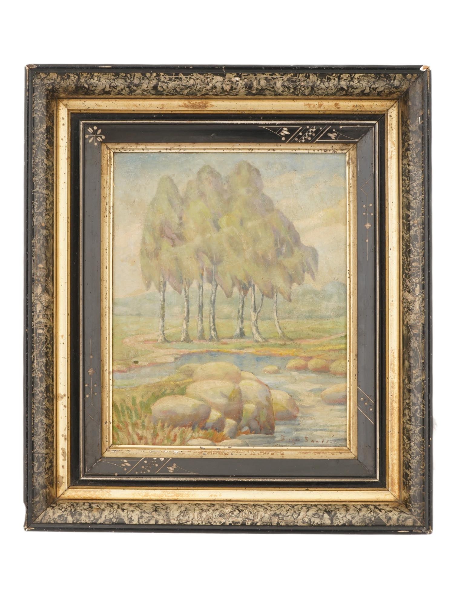 SWEDISH LANDSCAPE OIL PAINTING SIGNED BIRGER SANDZEN (1 of 5)