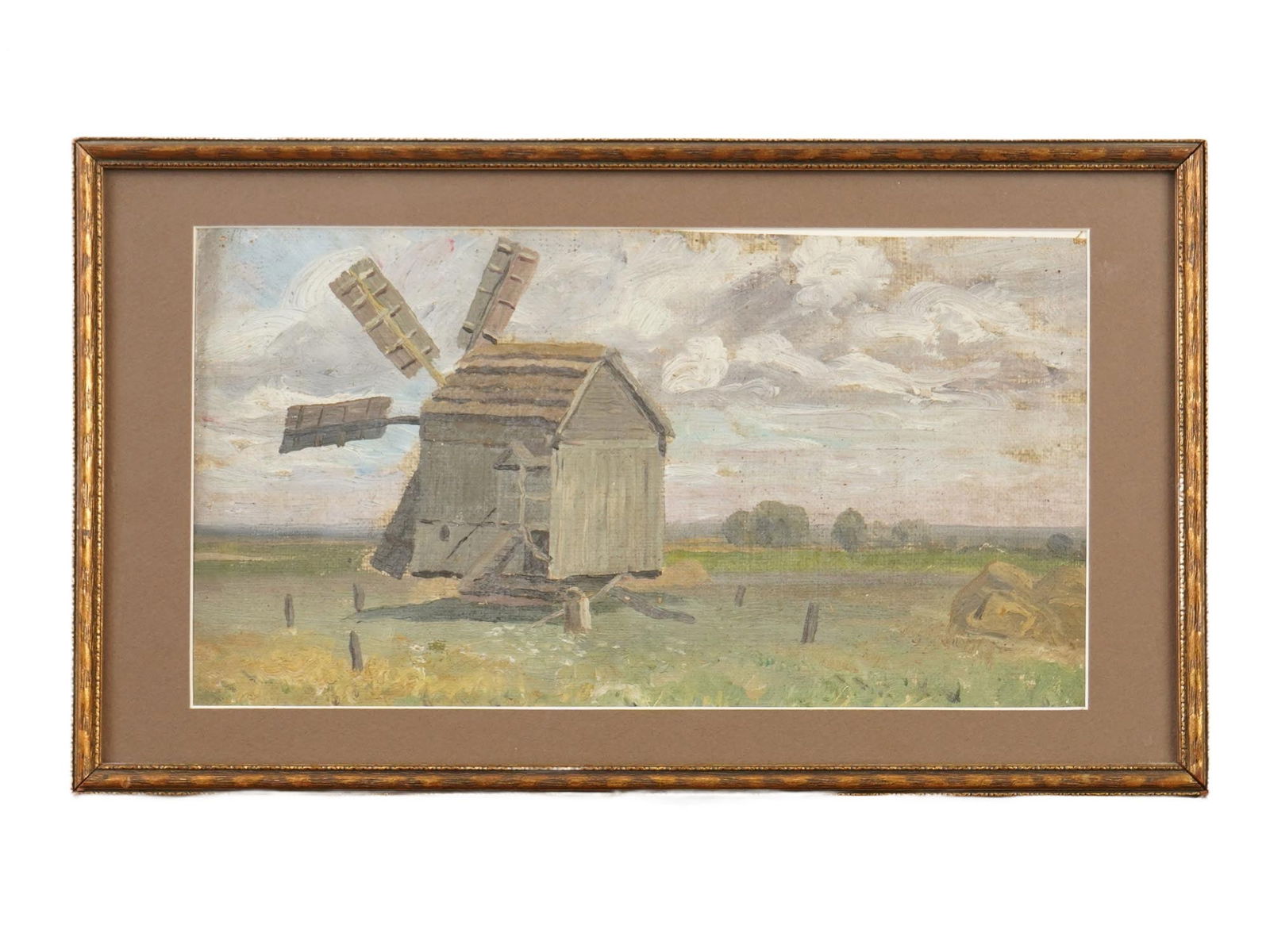 YURIY PAVLOVICH UKRAINIAN PAINTING WOODEN WINDMILL (1 of 3)