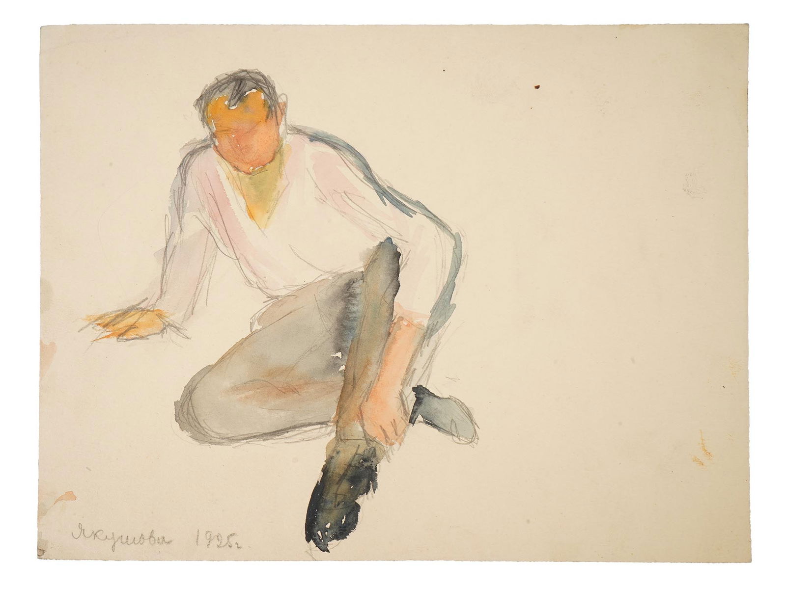 RUSSIAN MIXED MEDIA PAINTING BY ALEXANDRA YAKUSHEVA (1 of 4)