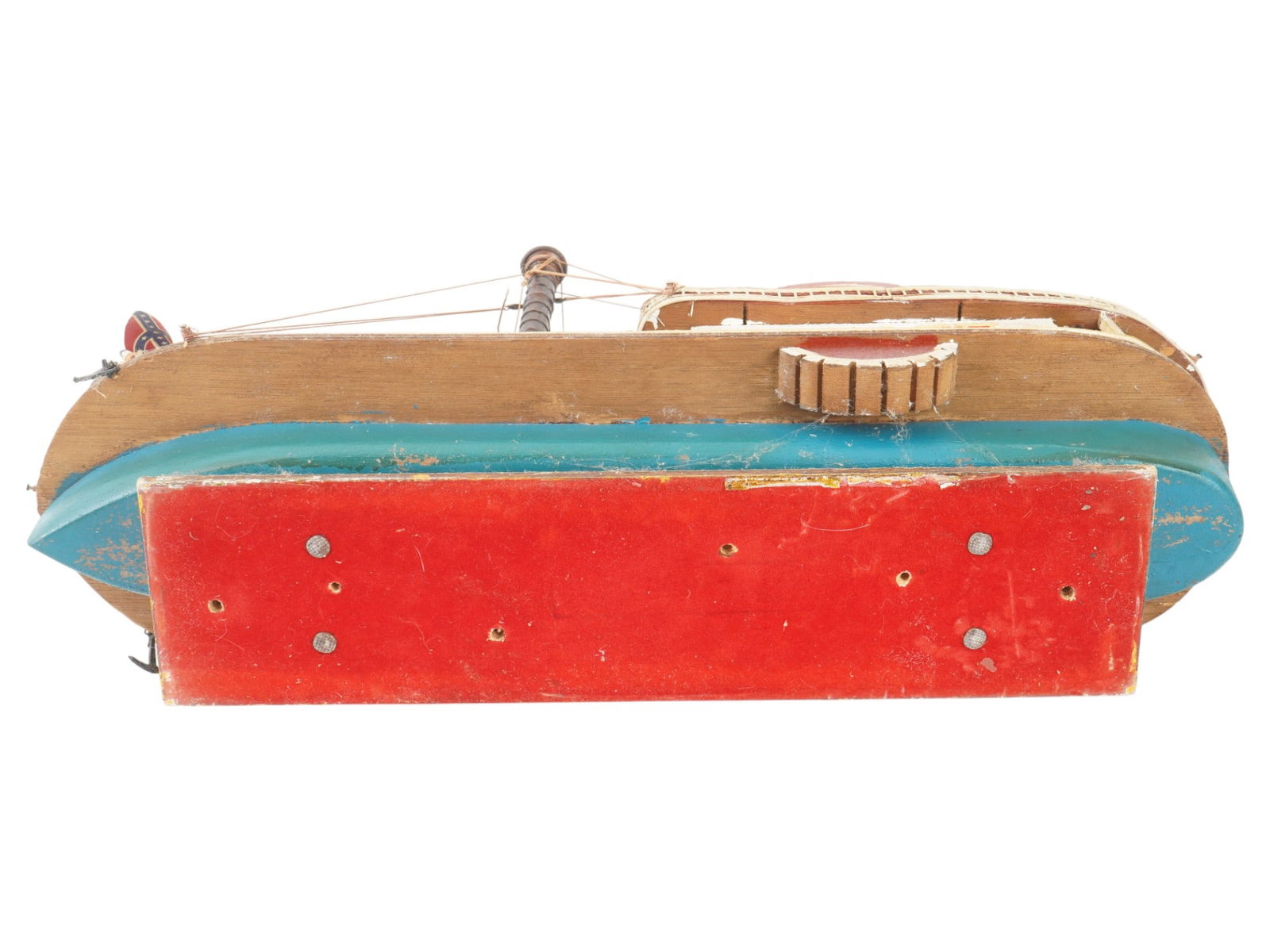 ROBERT E LEE MODEL PADDLE WHEEL STEAMER IN ORIGINAL CASE - 10