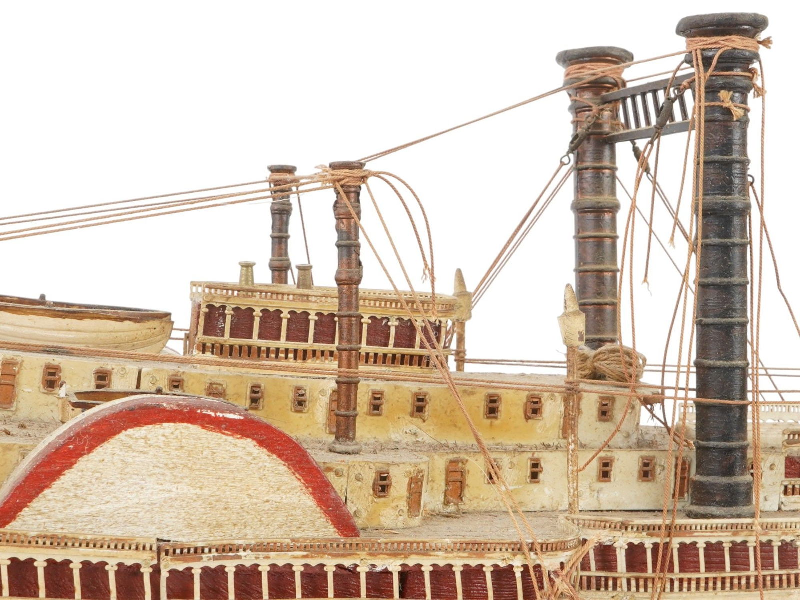 ROBERT E LEE MODEL PADDLE WHEEL STEAMER IN ORIGINAL CASE - 15