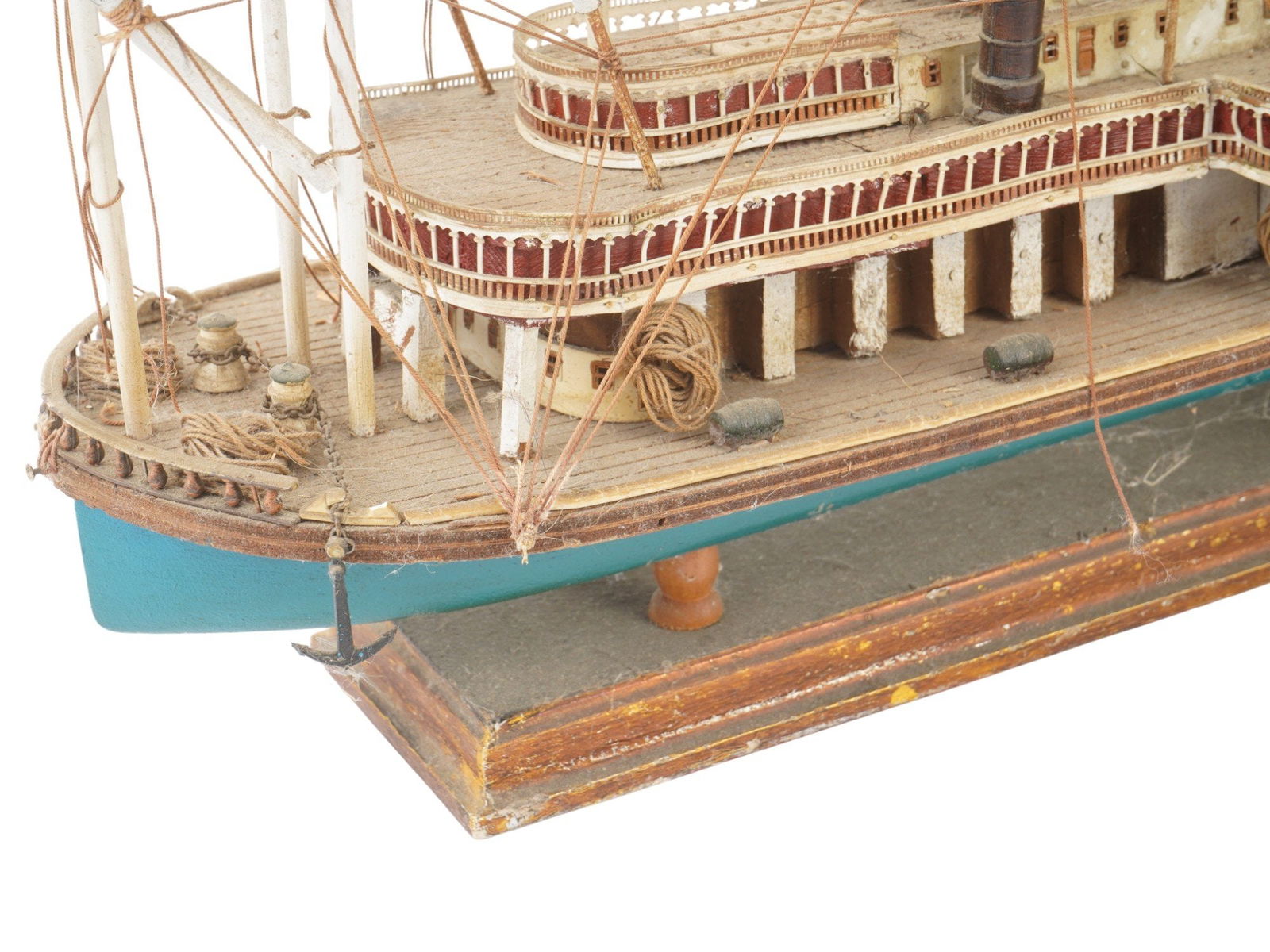 ROBERT E LEE MODEL PADDLE WHEEL STEAMER IN ORIGINAL CASE - 19