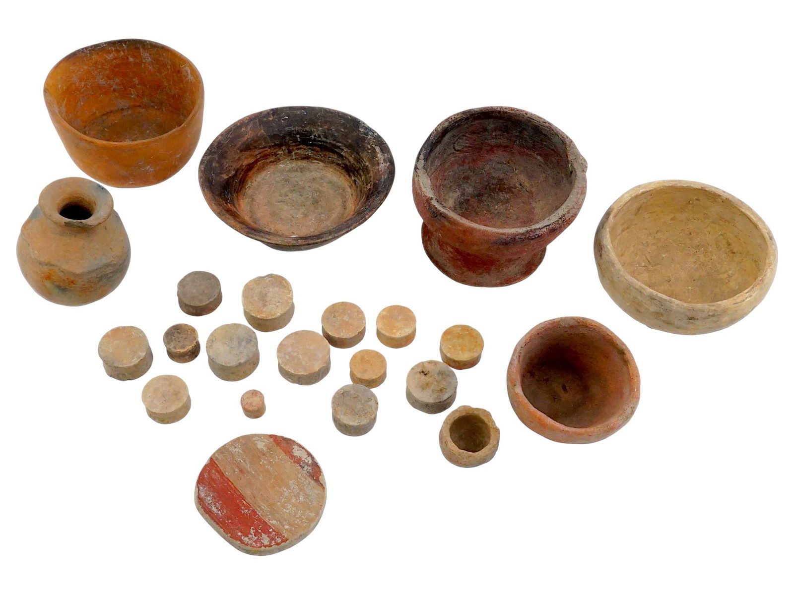 ANCIENT PRE COLUMBIAN MESOAMERICAN CERAMIC ARTIFACTS (1 of 10)