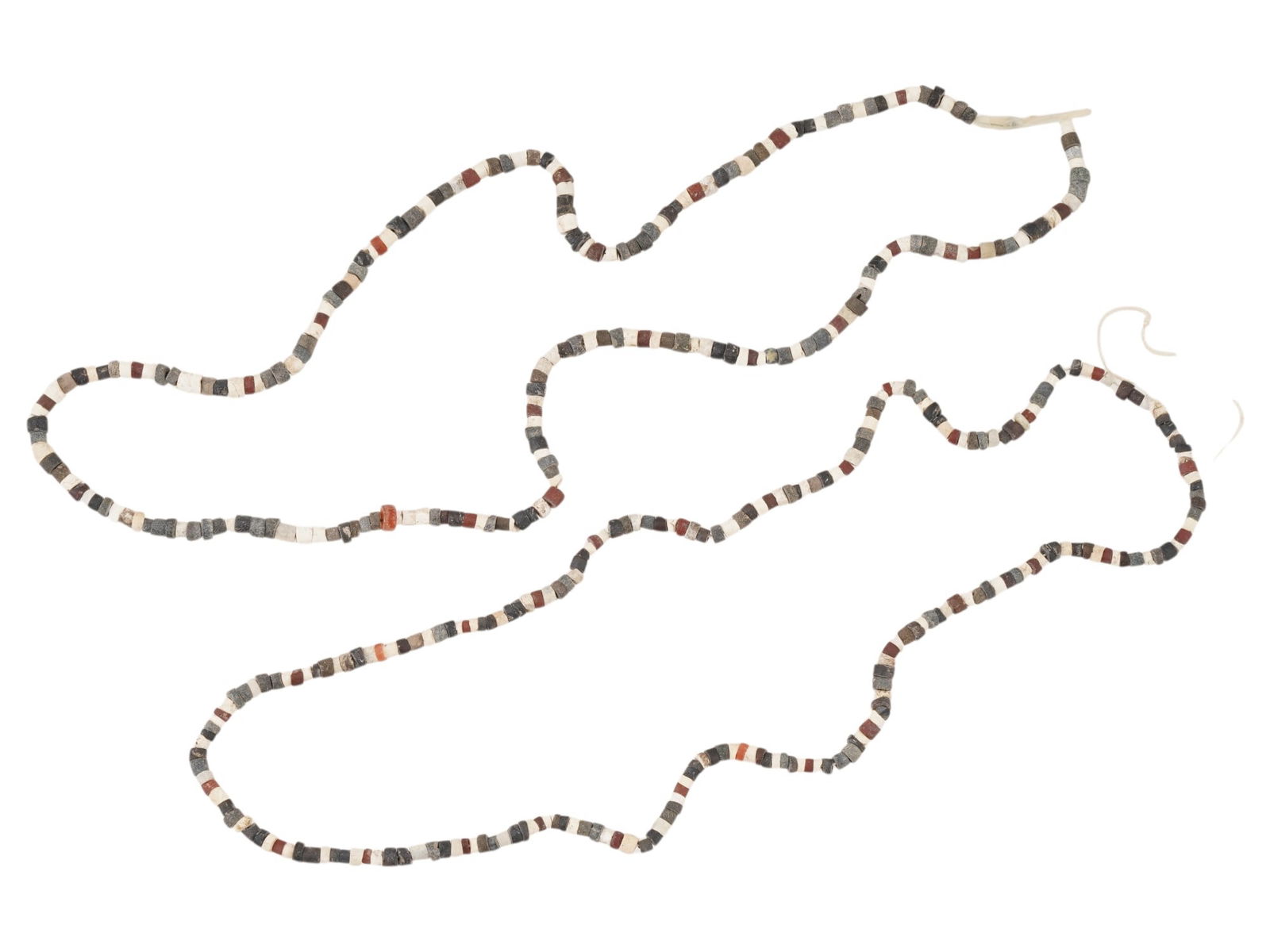 NEAR EASTERN STEATITE AND CARNELIAN BEAD NECKLACES (1 of 5)