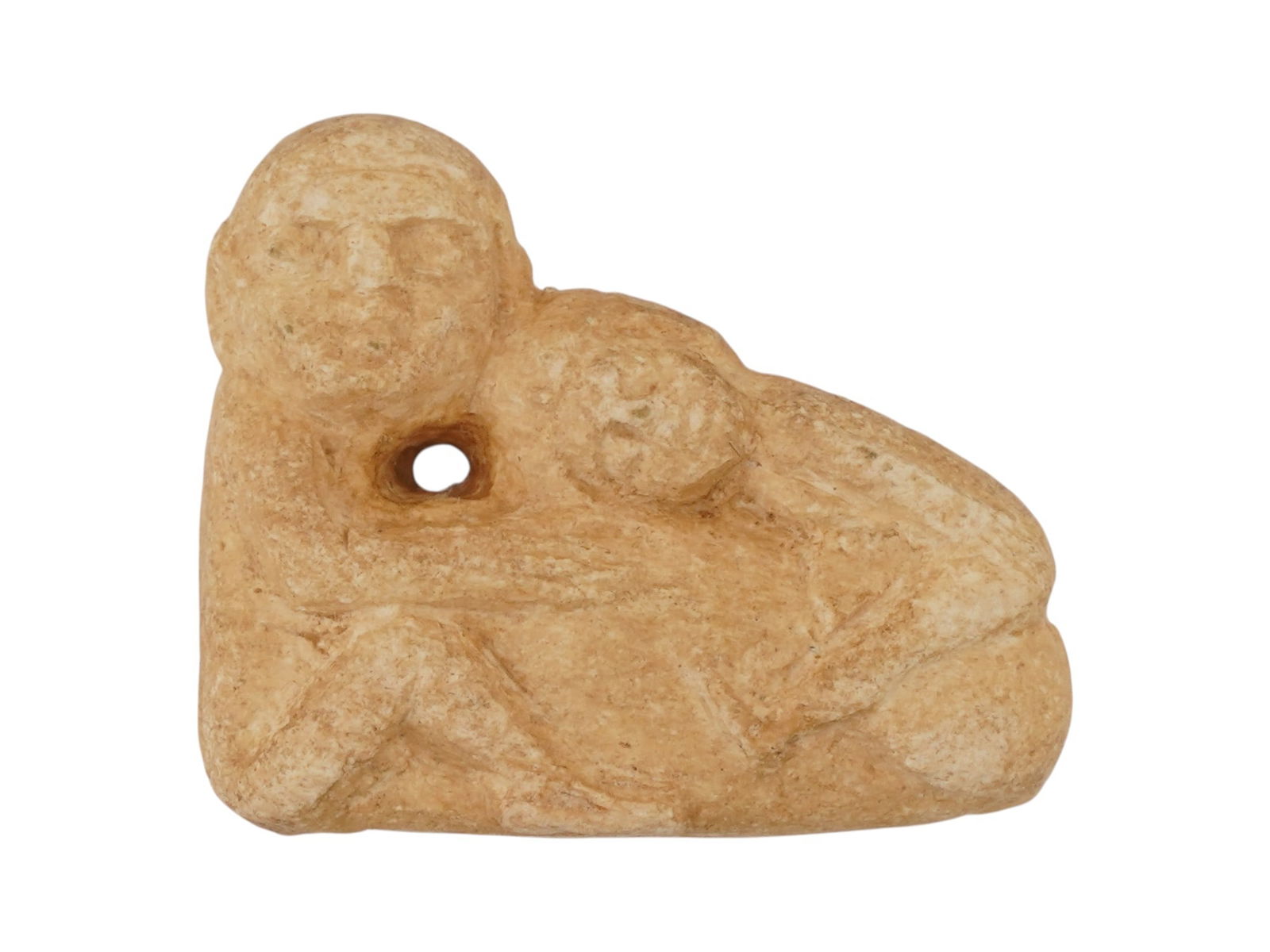 ANCIENT EGYPTIAN CARVED STONE PATAIKOS EROTIC PENDANT (1 of 4)