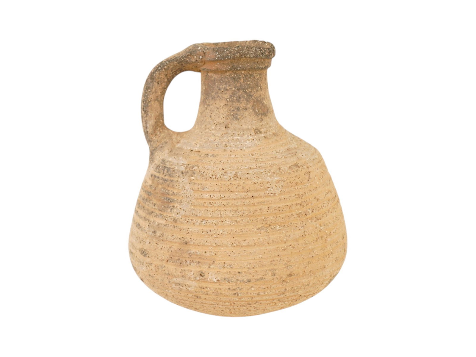 ANCIENT ROMAN TERRACOTTA PITCHER 100 TO 300 AD (1 of 6)