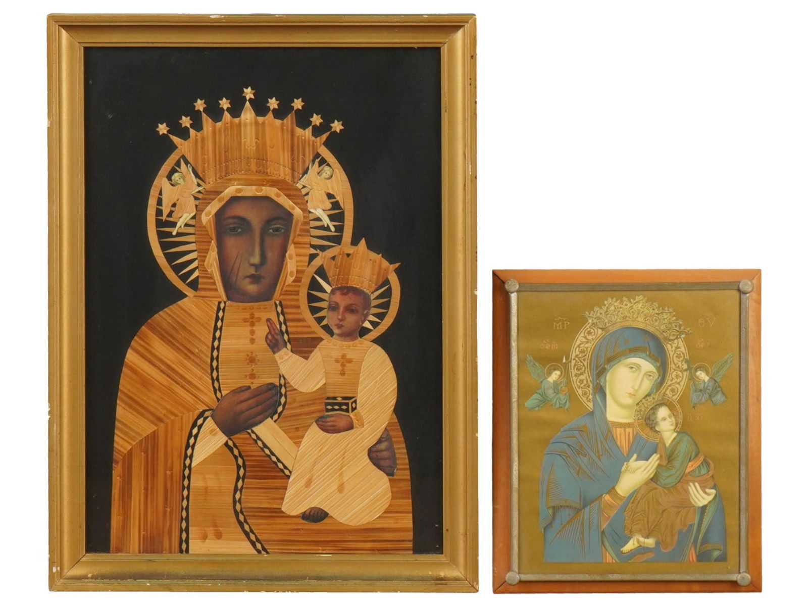 ORTHODOX ICONS MADONNA OF CZESTOCHOWA AND PASSION (1 of 4)