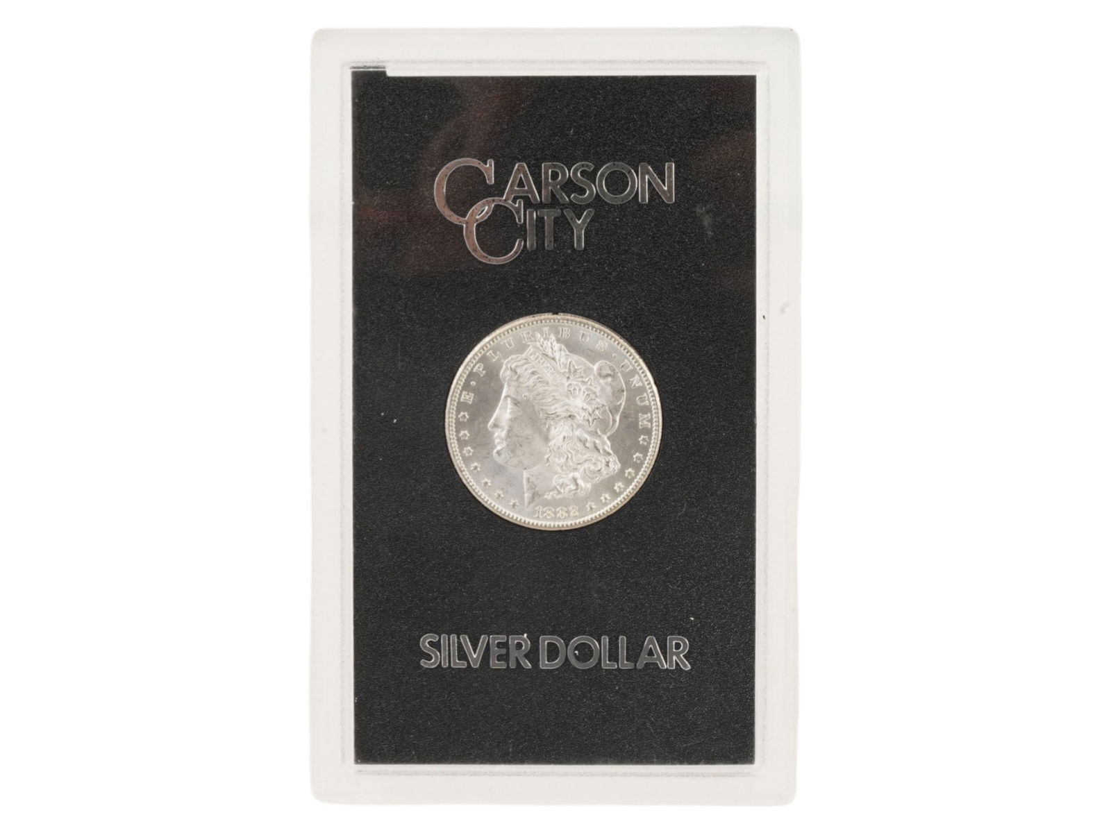 1883 AMERICAN CARSON CITY MORGAN SILVER DOLLAR COIN (1 of 4)