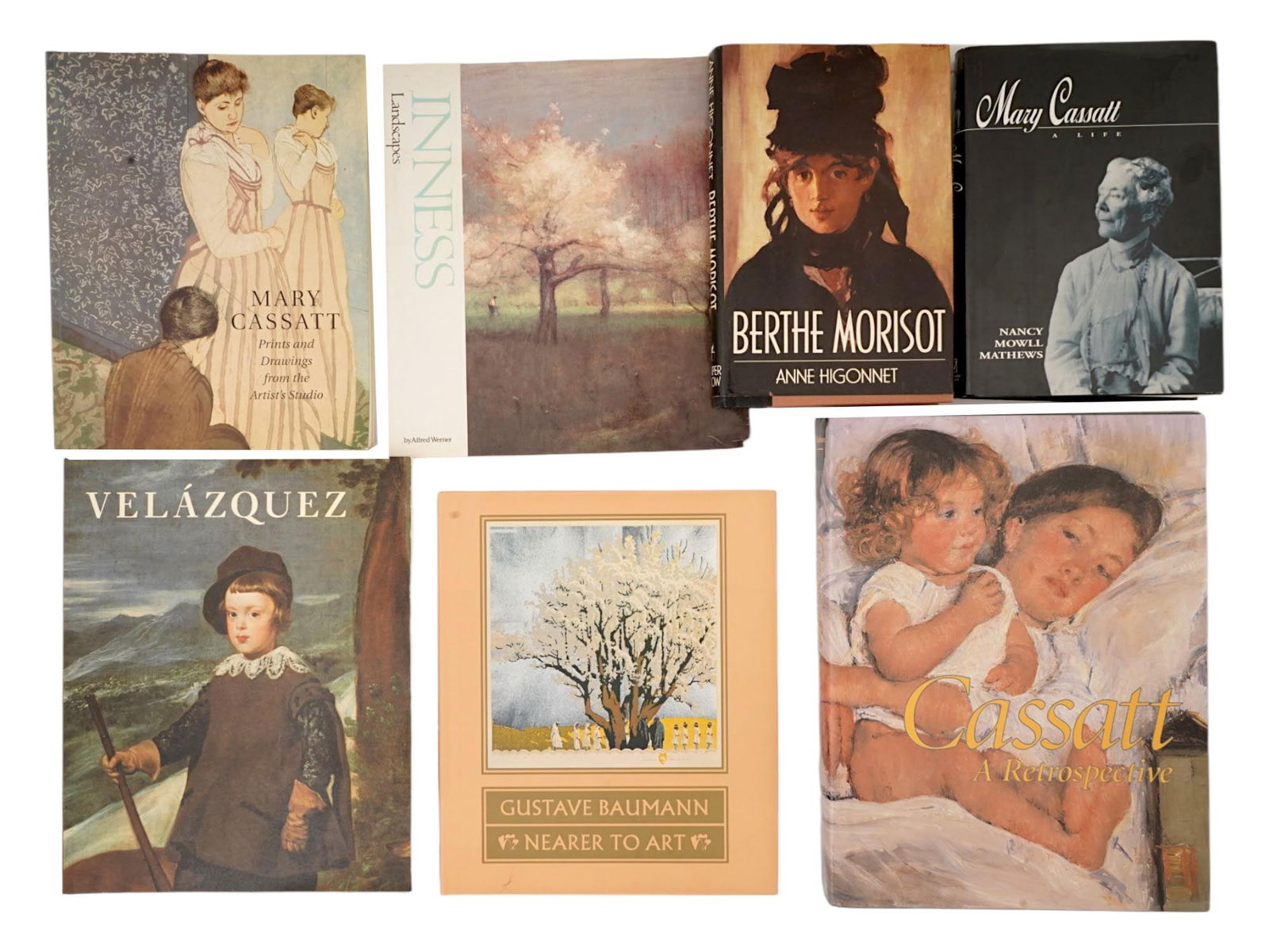 LOT OF SEVEN ART BOOKS AND MONOGRAPHS (1 of 5)