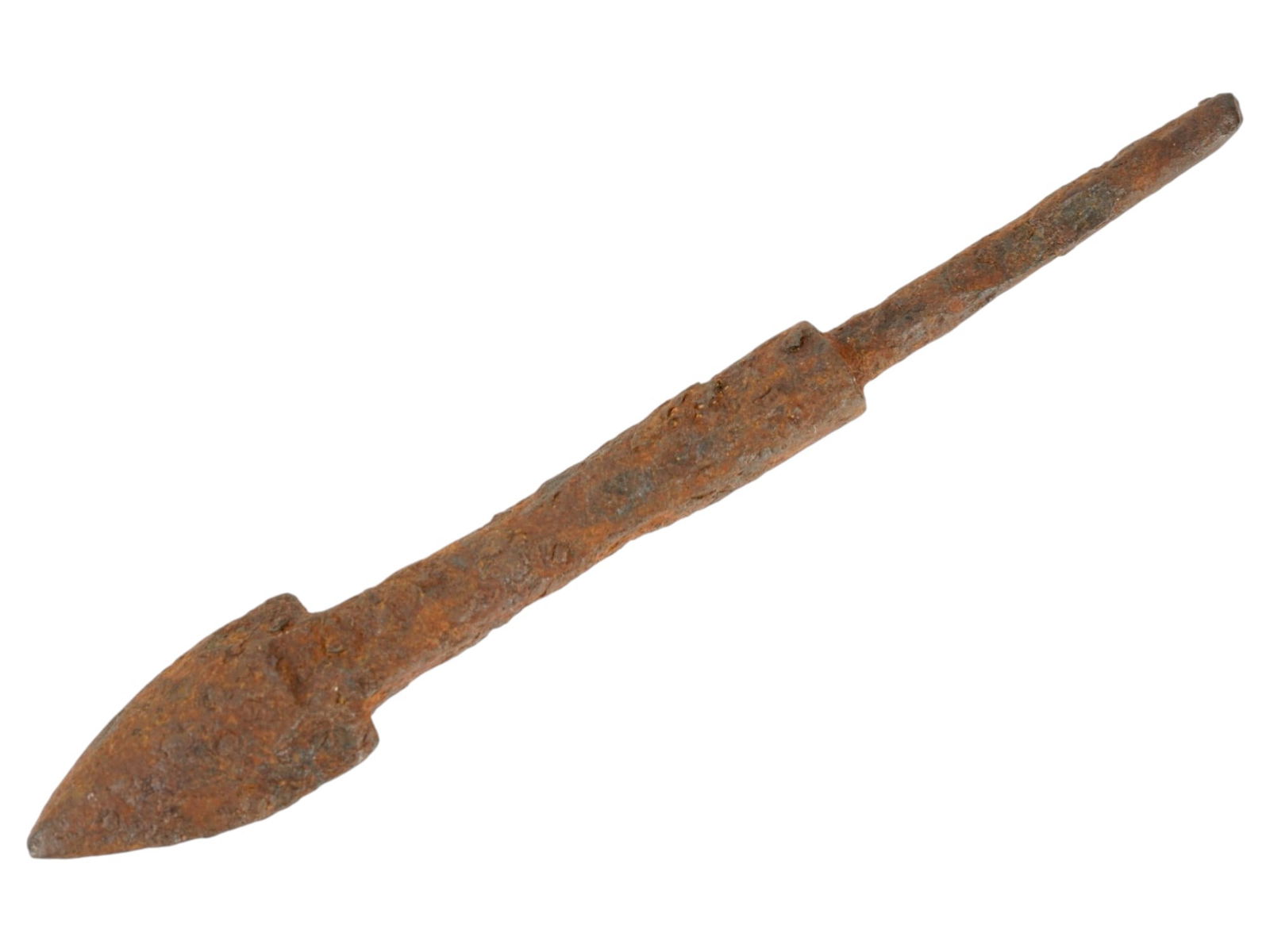 ANCIENT GREEK IRON ARROWHEAD DATING FROM 400 TO 200 BC (1 of 5)