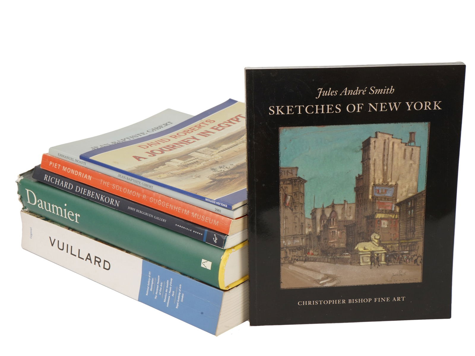 SEVEN ILLUSTRATED ART BOOKS AND CATALOGS (1 of 5)