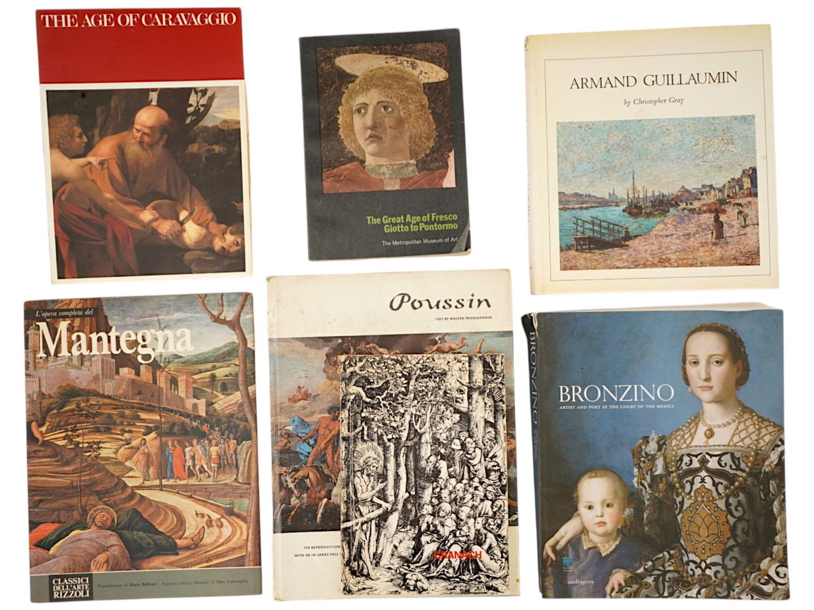 VINTAGE ART BOOKS ITALIAN RENAISSANCE BAROQUE MASTERS (1 of 8)