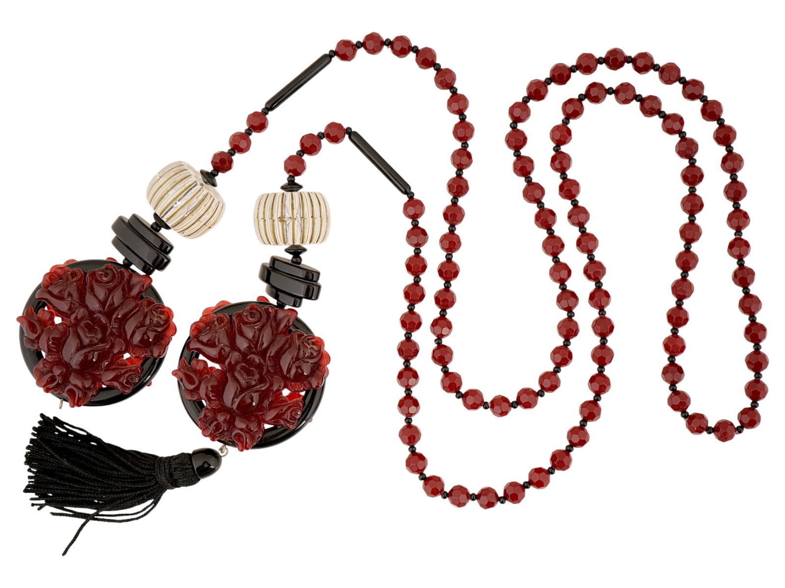 VINTAGE LONG NECKLACE ATTR TO ANGELA CAPUTI (1 of 4)