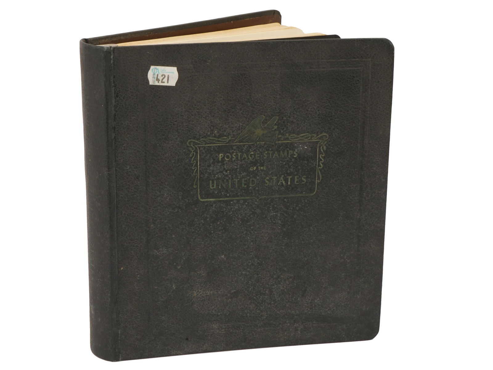 VINTAGE WHITE ACE HISTORICAL ALBUM WITH POSTAGE STAMPS (1 of 4)