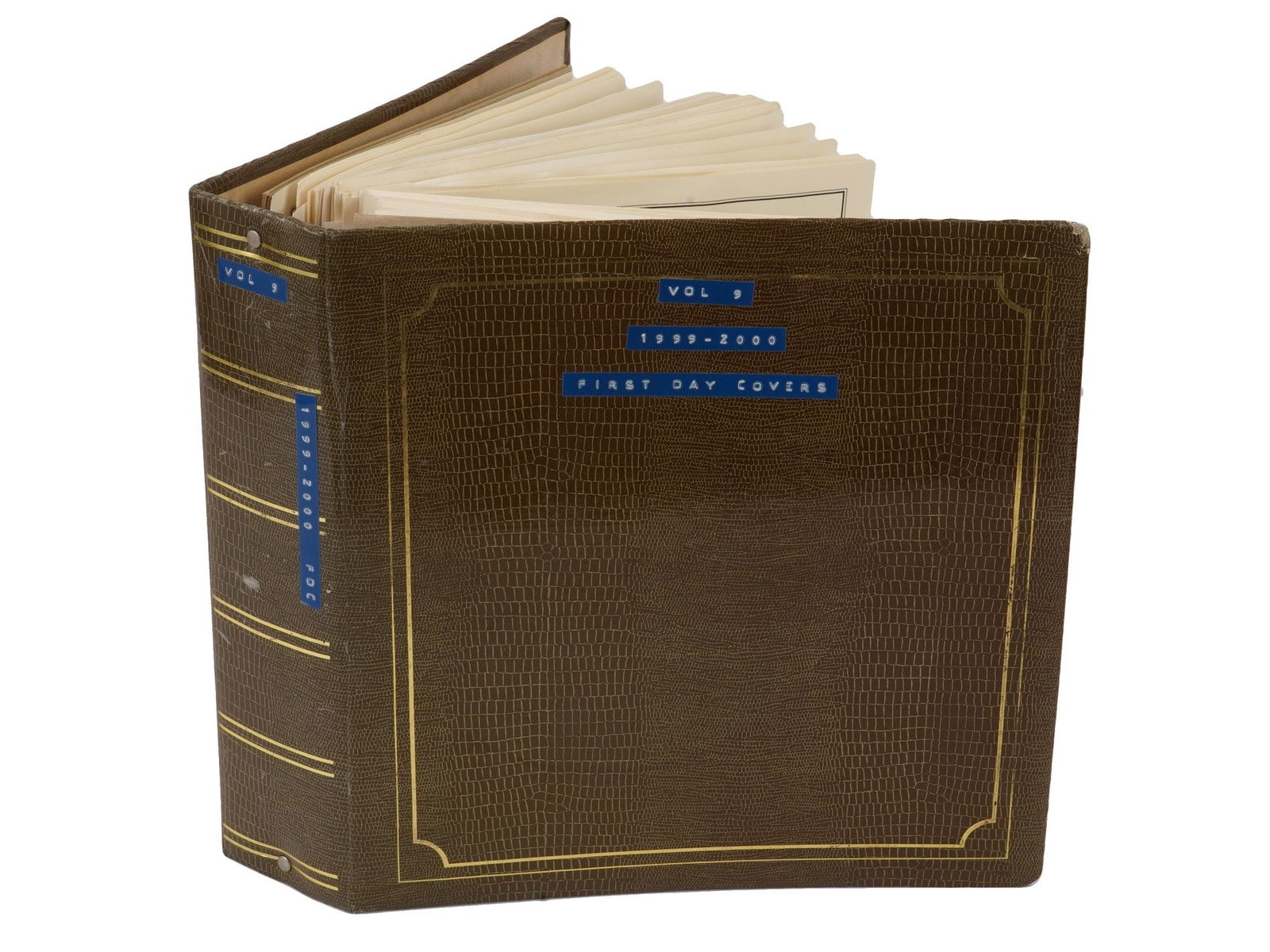 FIRST DAY COVERS VOLUME 9 STAMP ALBUM 1999 TO 2000 (1 of 4)