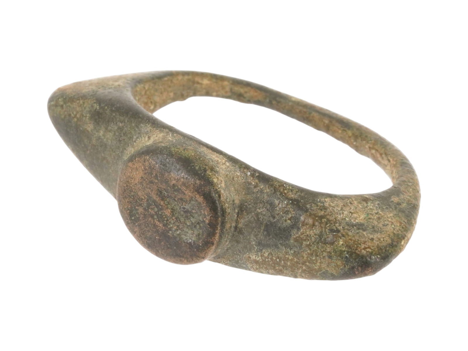 ANCIENT GRECO ROMAN BRONZE RING CA 100 BC TO 100 AD (1 of 4)