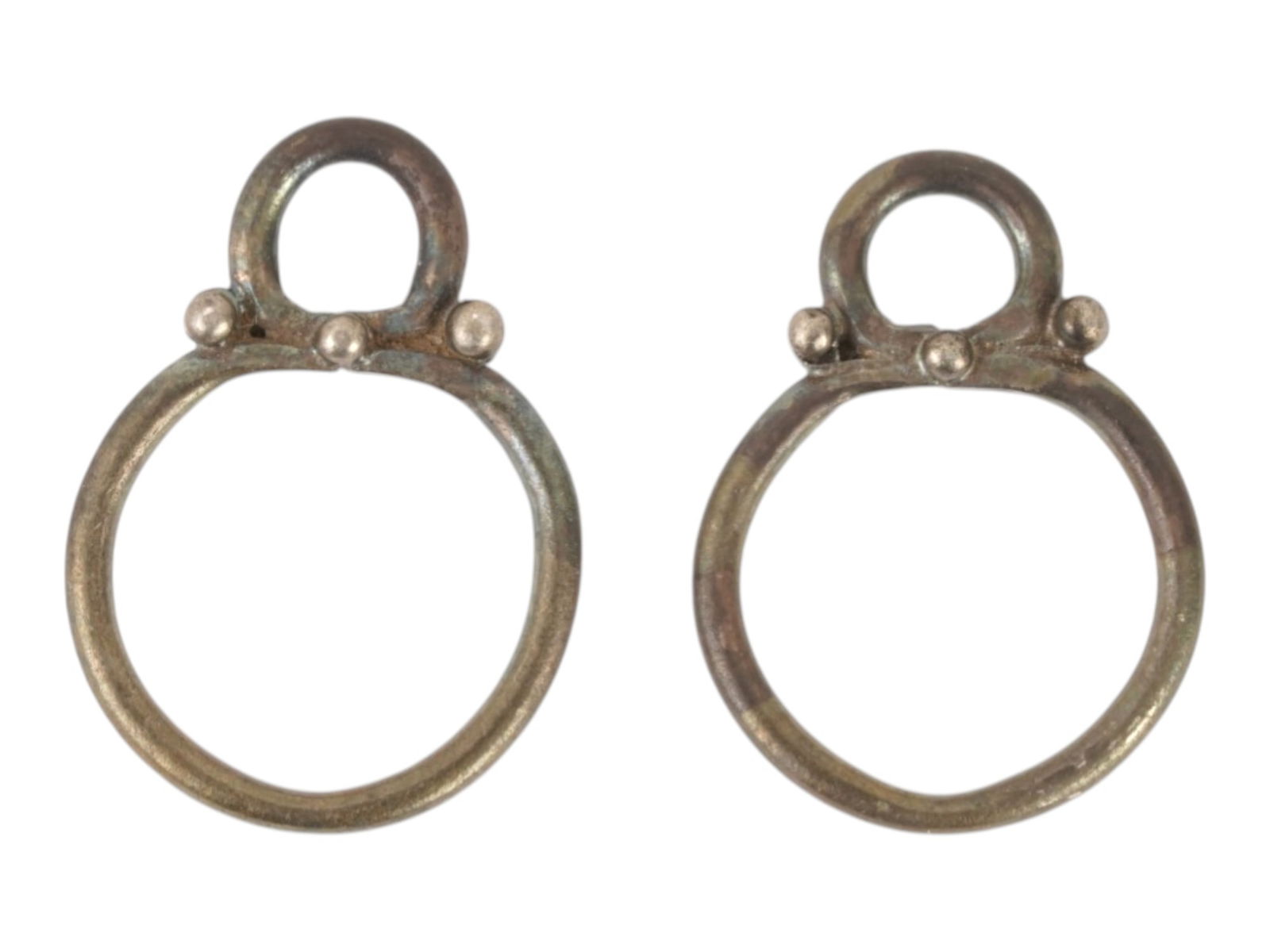 ANCIENT HOLY LAND SILVER JEWELRY WARES 1ST MILLENNIUM BC (1 of 4)