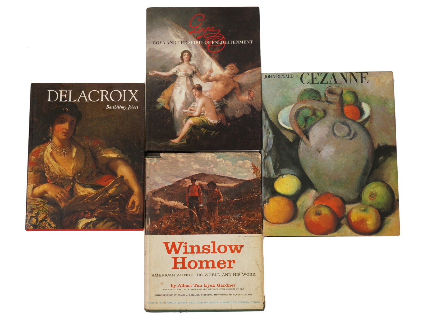 VINTAGE ART BOOKS EUROPEAN AND AMERICAN PAINTERS (1 of 3)