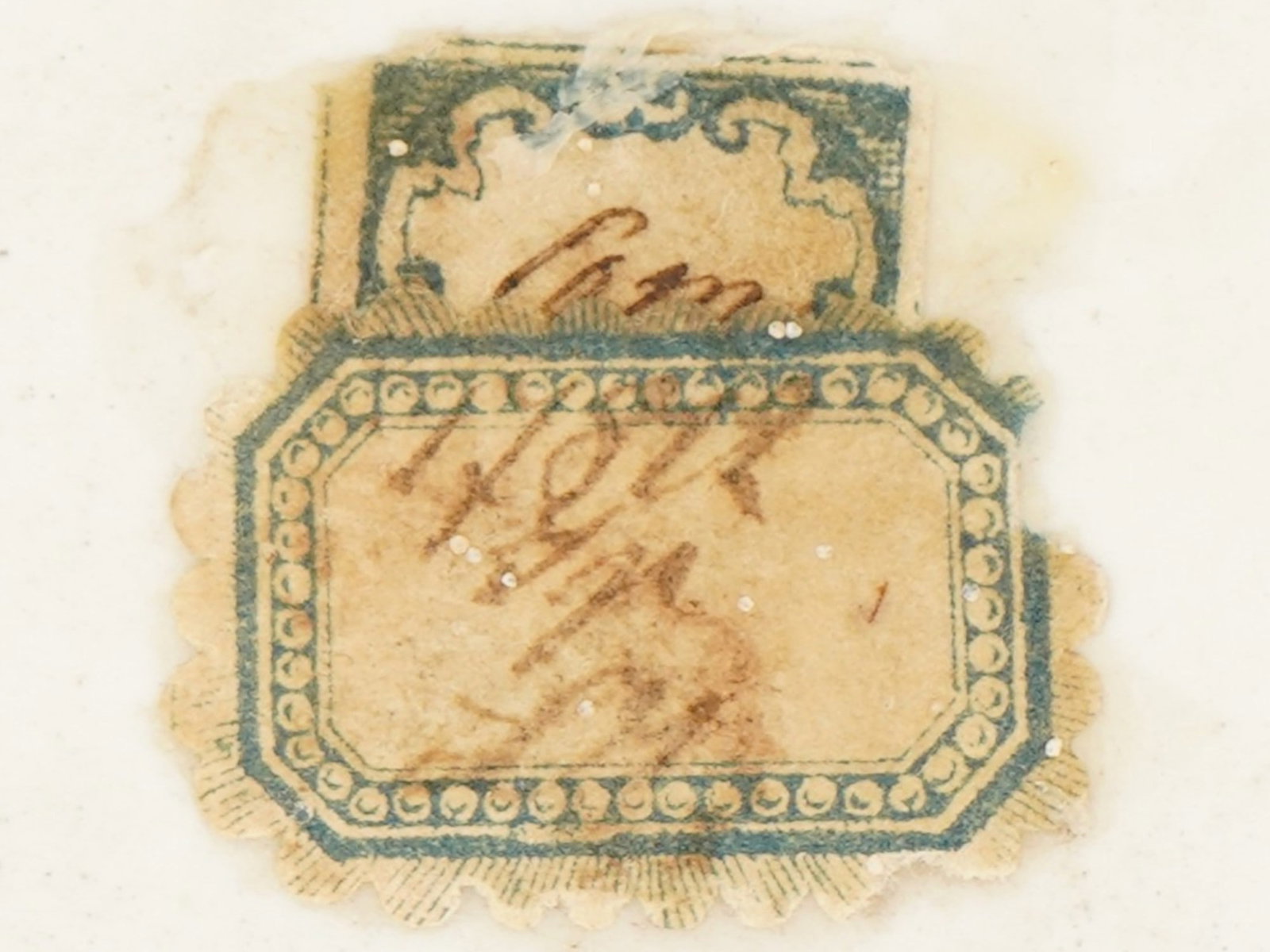 ANTIQUE GERMAN KPM HAND PAINTED OVAL PORCELAIN PLAQUE - 3