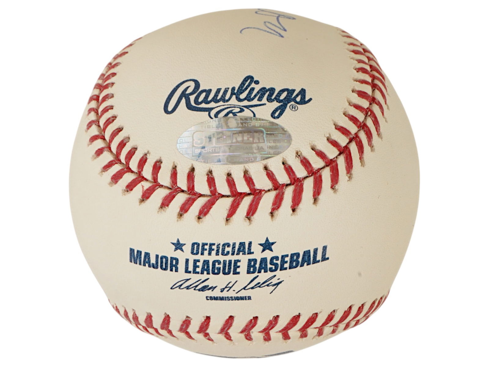 HANK AARON AUTOGRAPHED BASEBALL STEINER AUTH - 6
