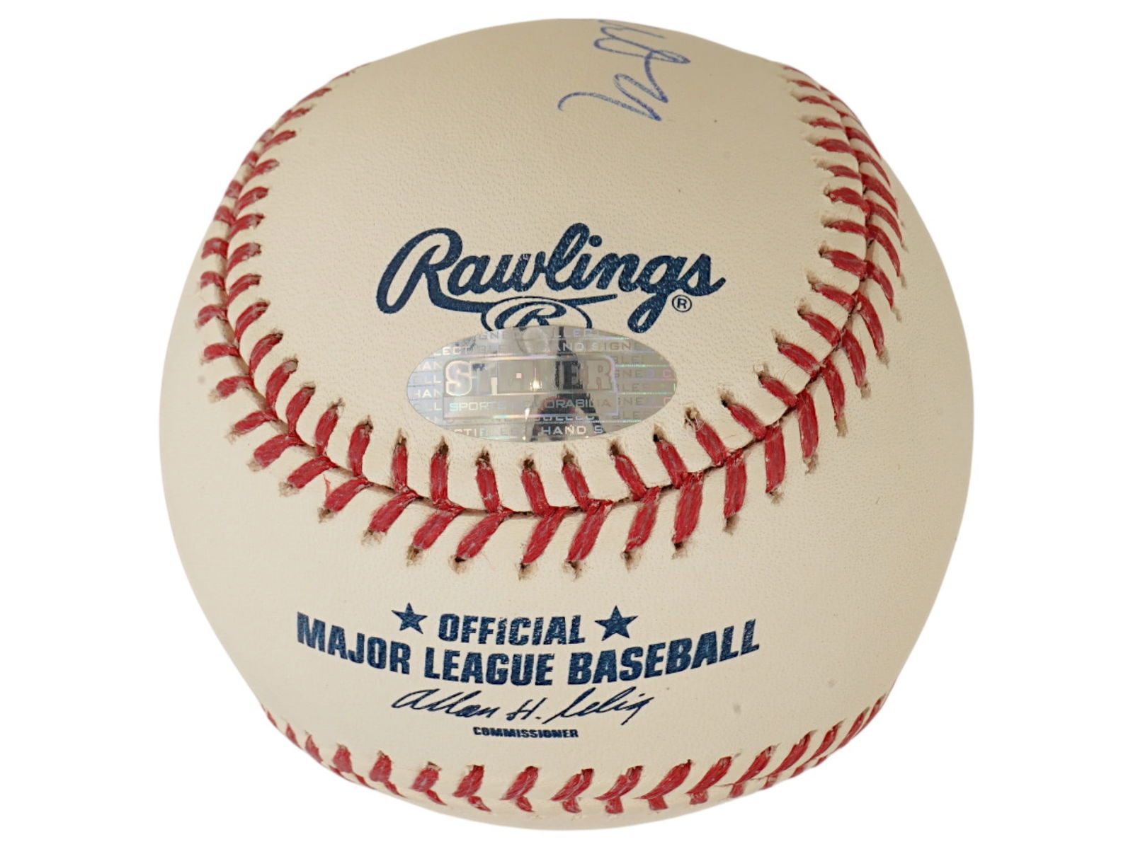 HANK AARON AUTOGRAPHED BASEBALL STEINER AUTH - 7