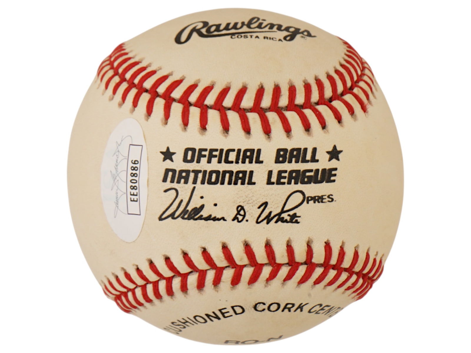 RED SCHOENDIENST SIGNED BASEBALL JSA AUTH - 3