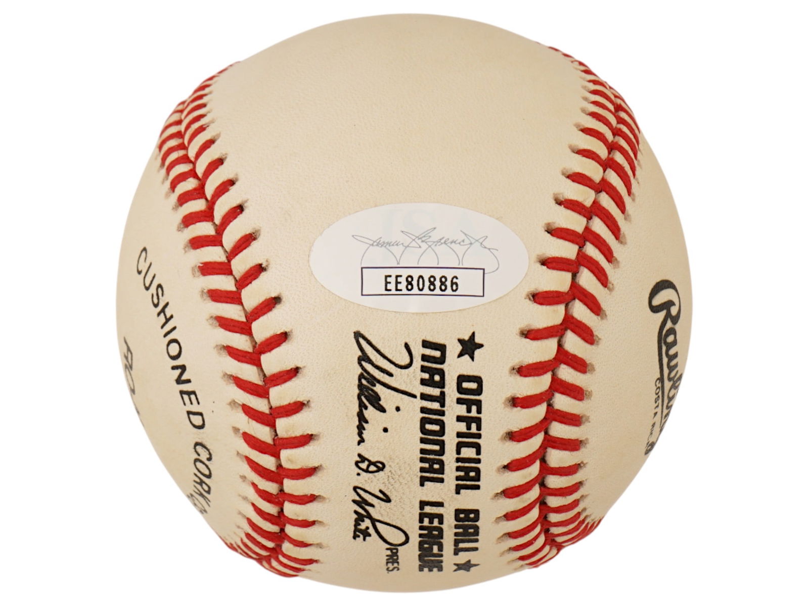 RED SCHOENDIENST SIGNED BASEBALL JSA AUTH - 4
