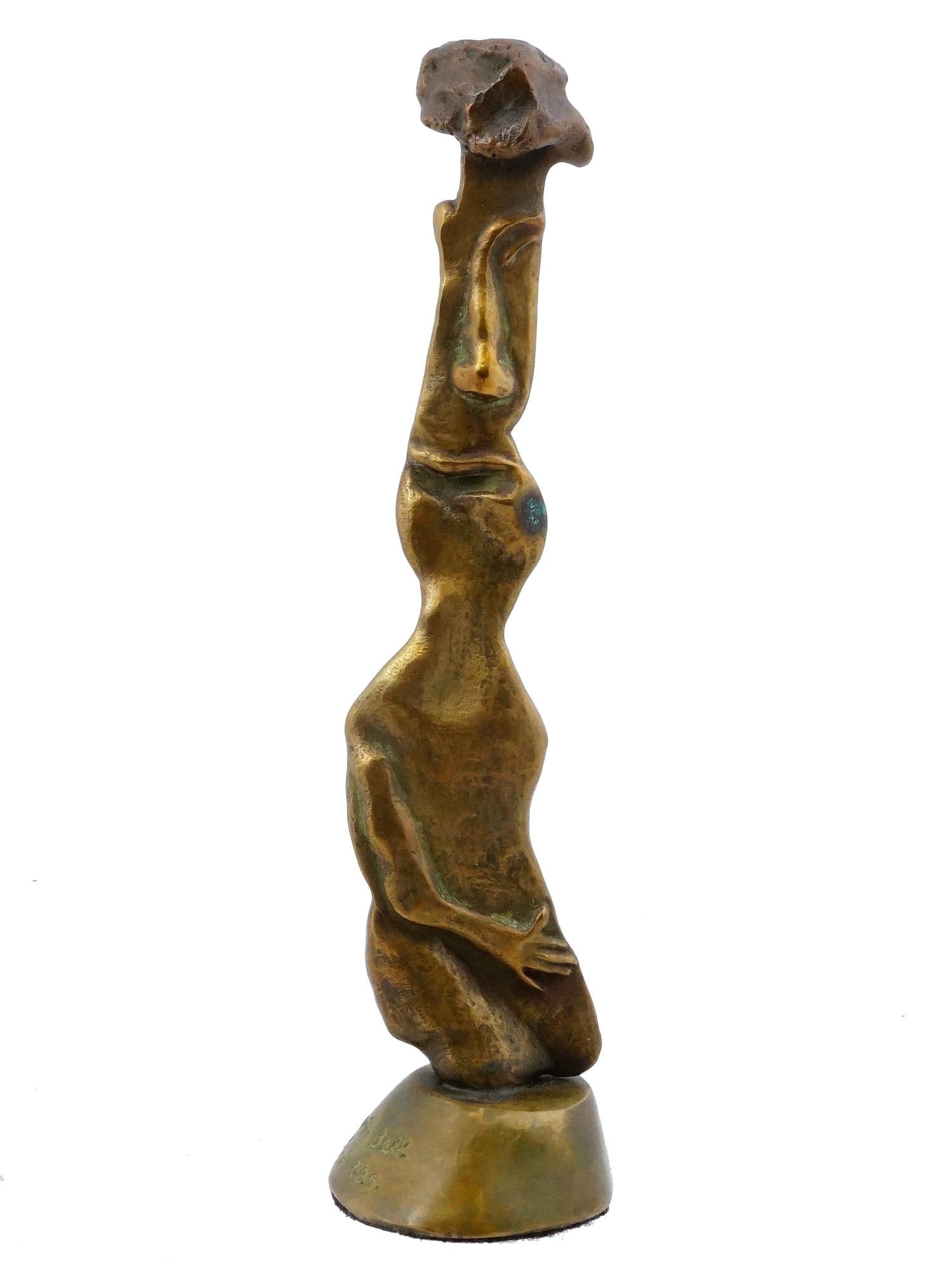 MARVIN BELL AMERICAN MODERN ABSTRACT BRONZE SCULPTURE (1 of 7)