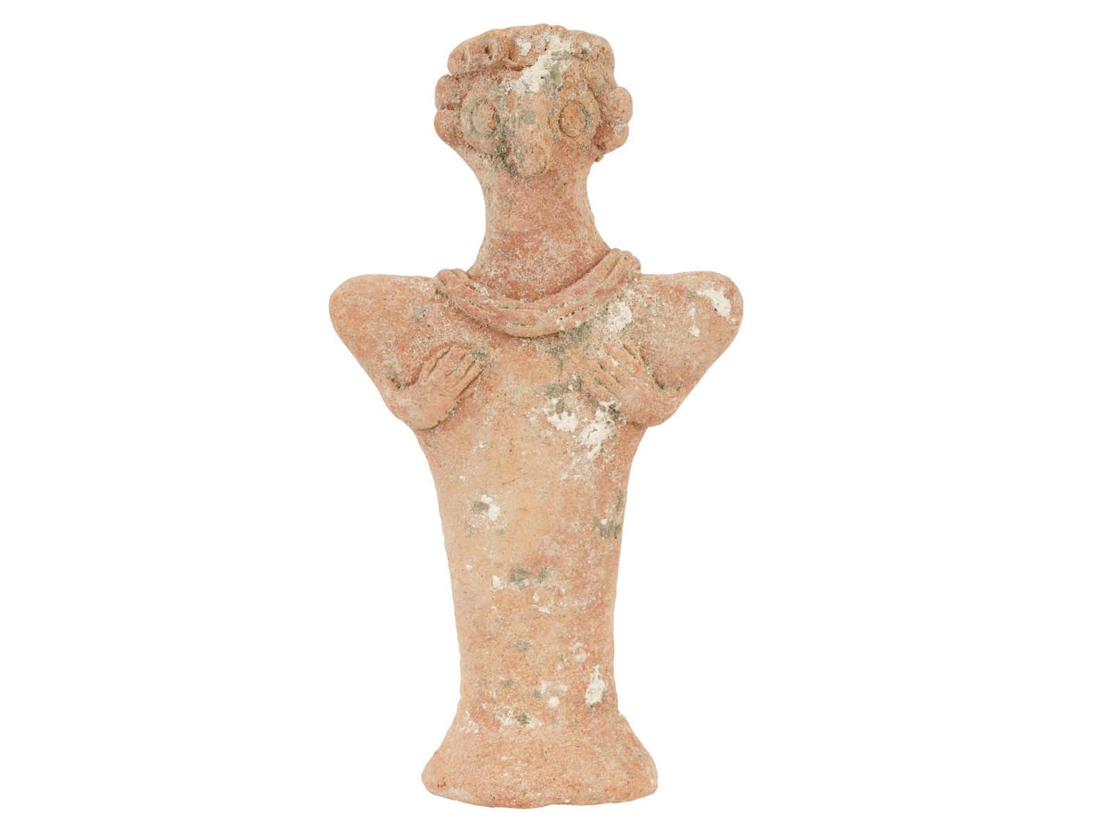 ANCIENT HITTITE TERRACOTTA FIGURINE 1200 TO 900 BC (1 of 6)
