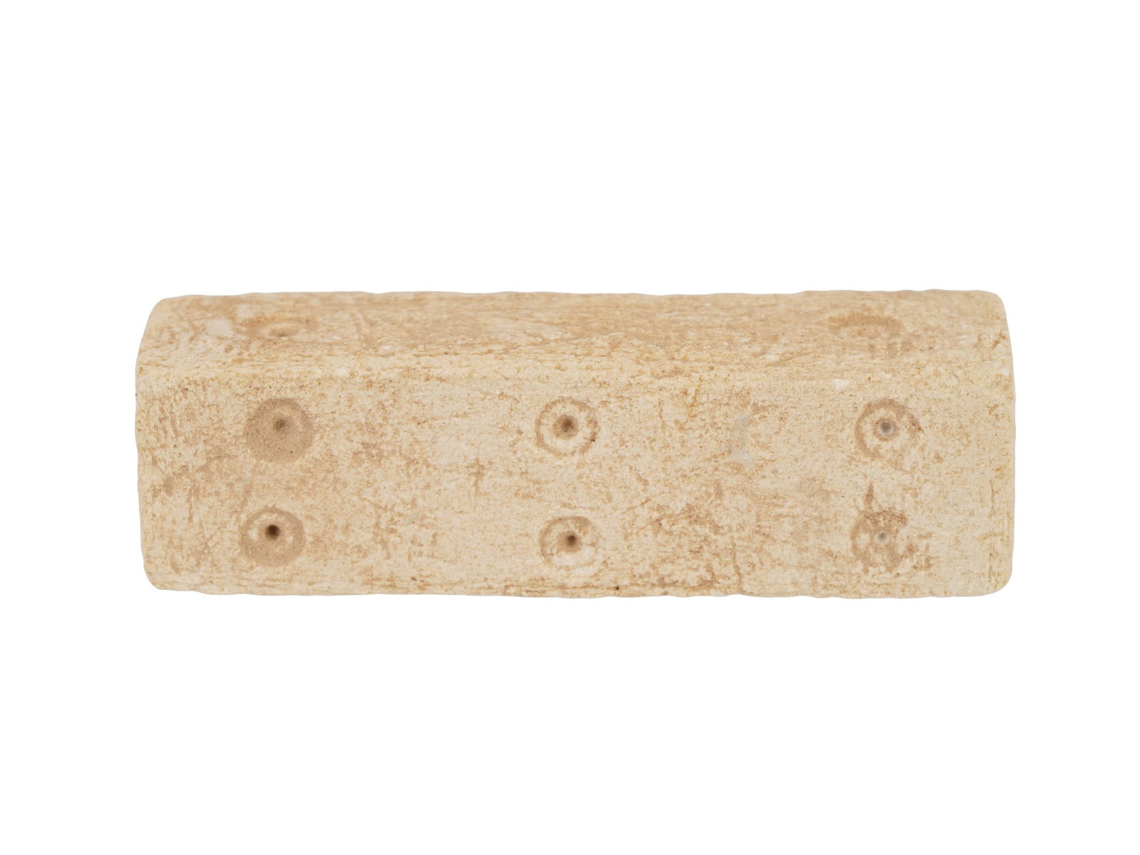 ANCIENT ROMAN ELONGATED STONE DI?E 100 TO 300 AD: An ancient Roman hand carved elongated stone di?e, circa 100 to 300 AD. Carved from stone featuring an elongated design, these dice evoke the excitement and anticipation of games played by Romans cent
