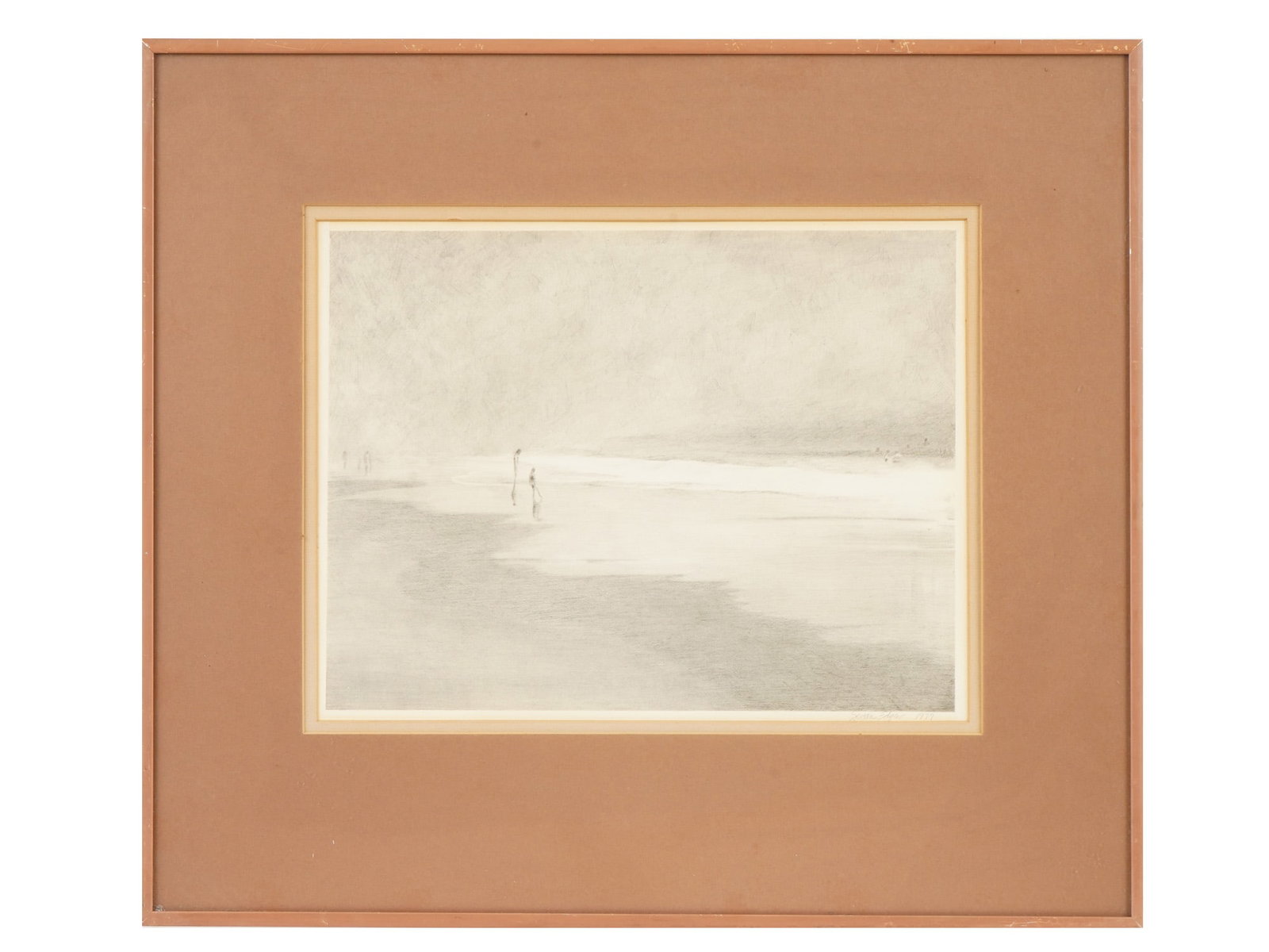 AMERICAN SEASHORE PAINTING BY SUSAN E. EDGAR (1 of 4)